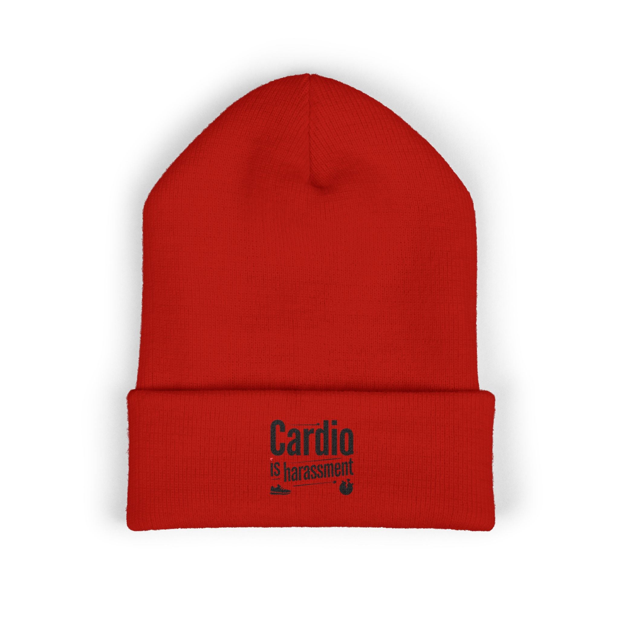 Cardio is Harassment Classic Cuffed Beanie (Embroidery)