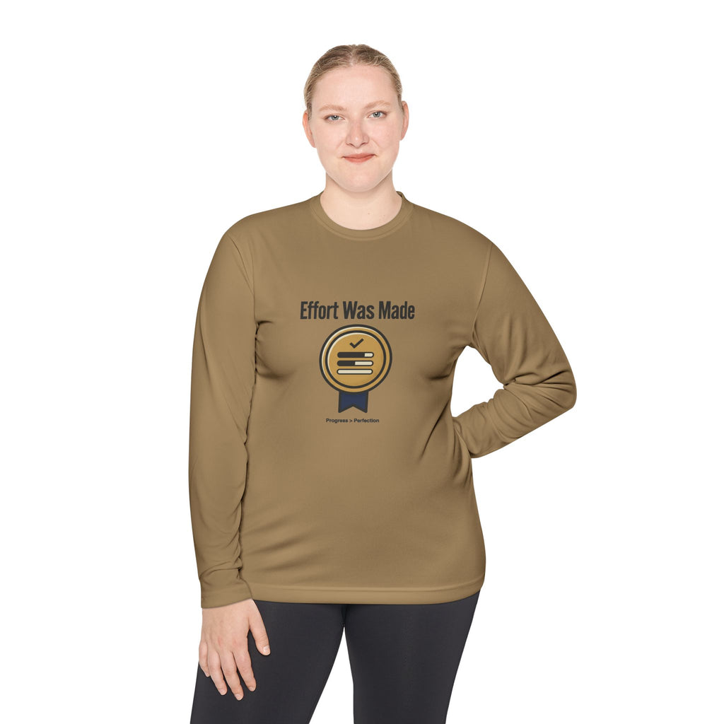 Effort was Made Unisex Lightweight Long Sleeve Tee