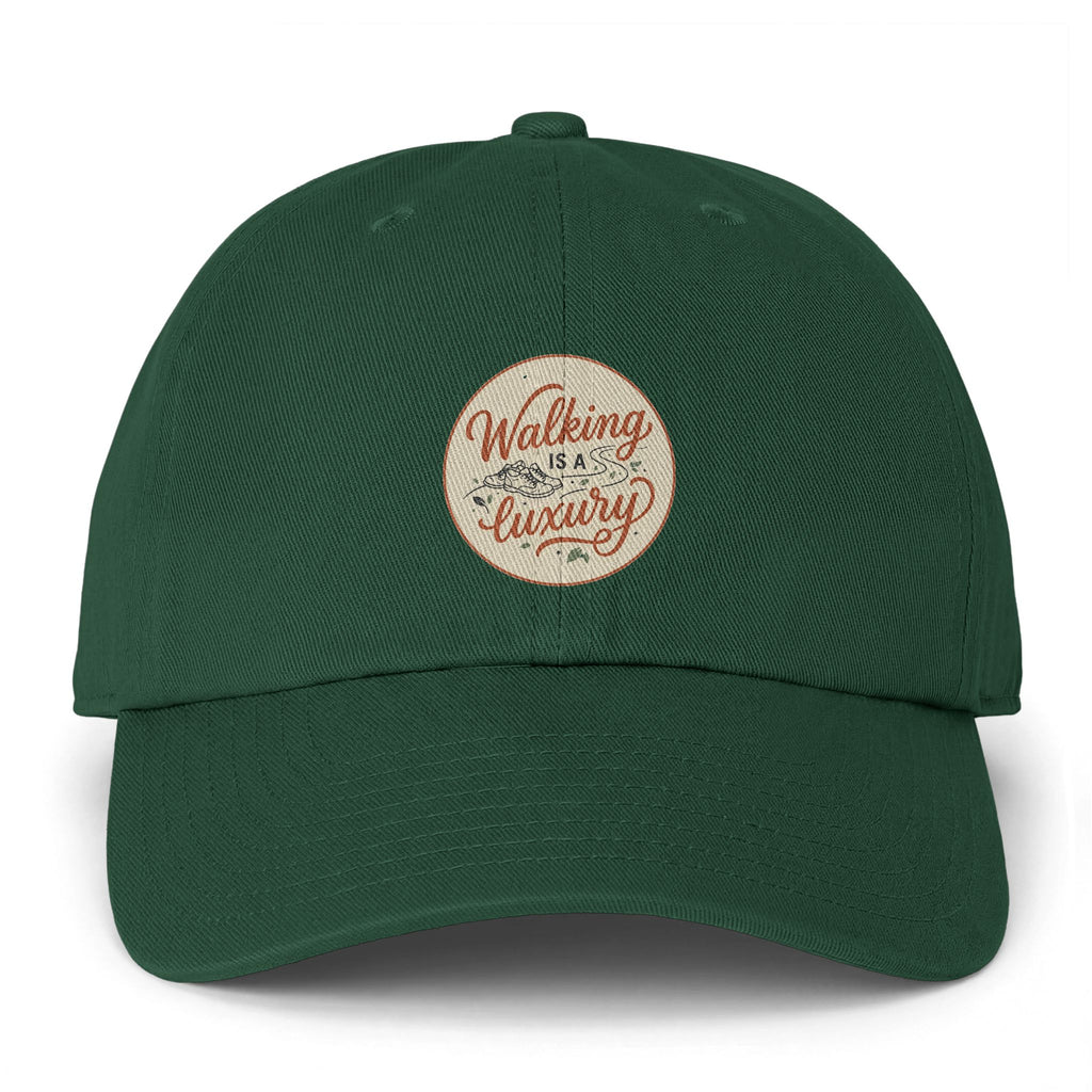 Walking is a Luxury Clean Up Cap