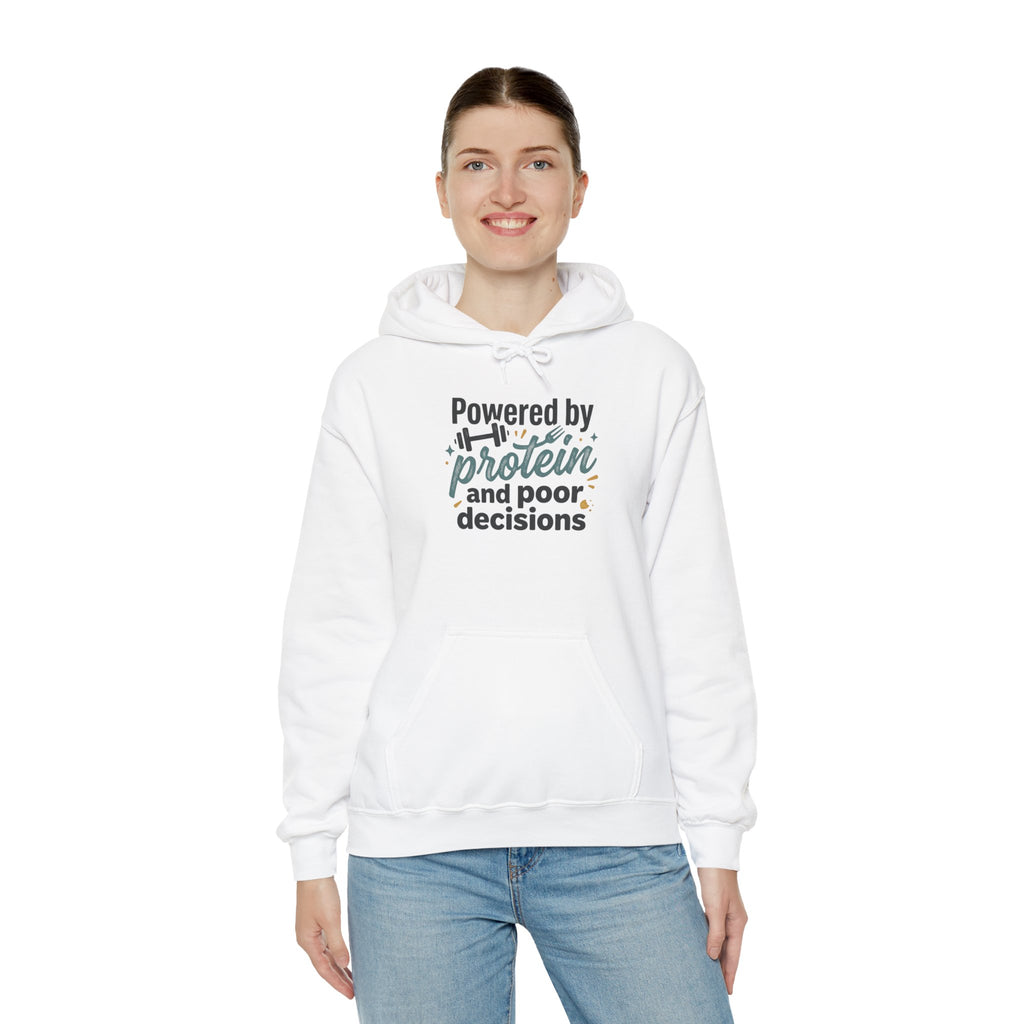 Powered by Protein Unisex Heavy Blend™ Hooded Sweatshirt