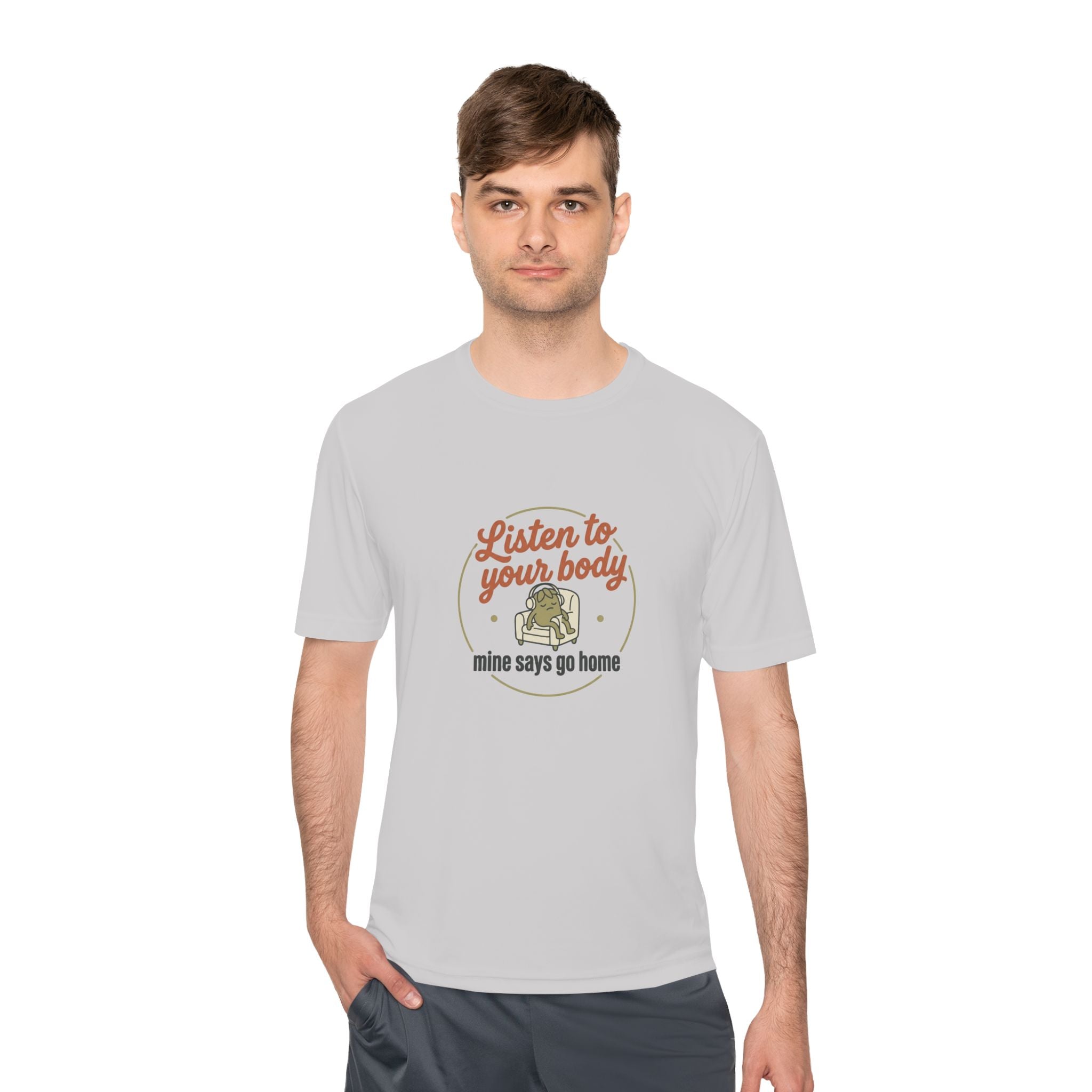 Listen to Your Body Unisex Moisture Wicking Tee