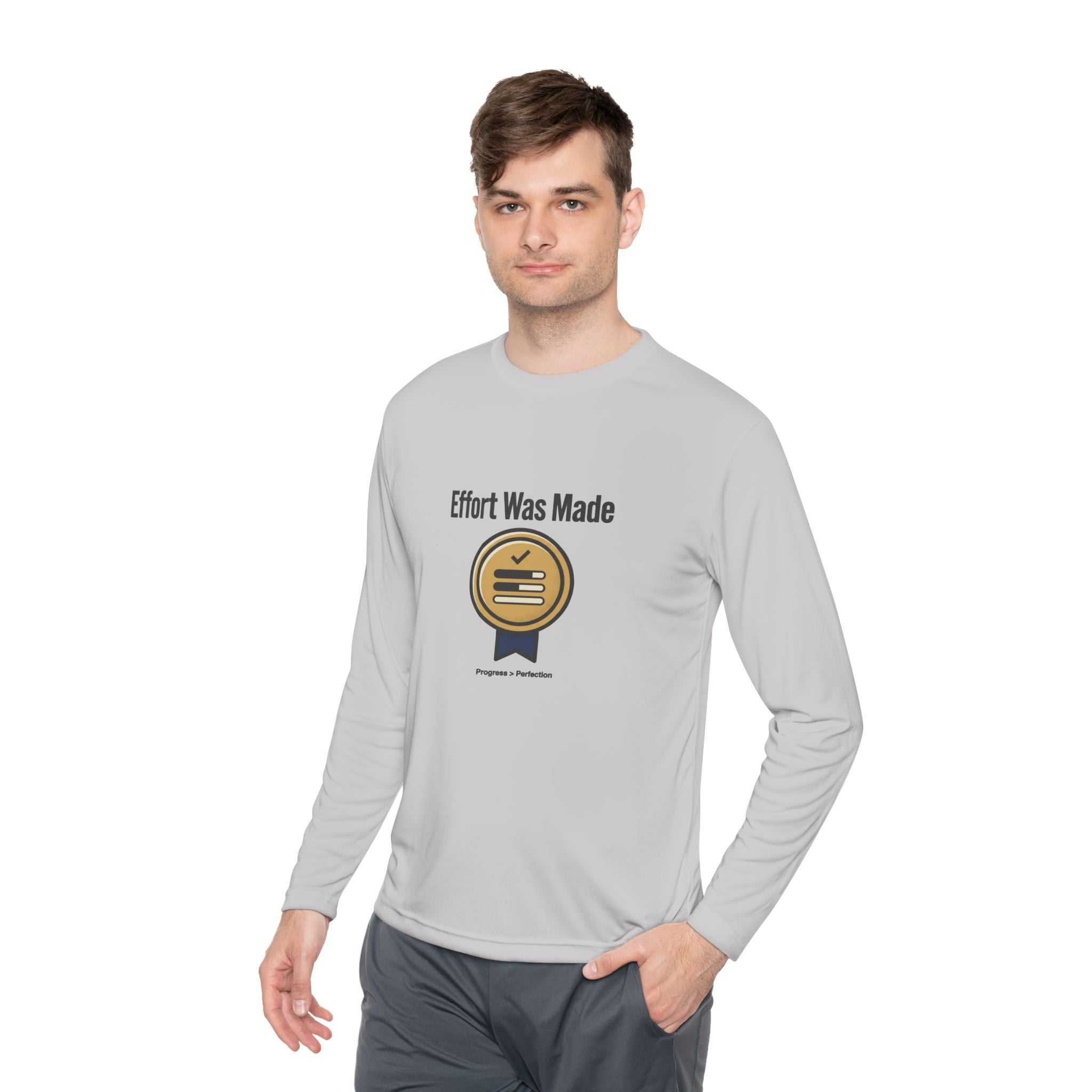 Effort was Made Unisex Lightweight Long Sleeve Tee