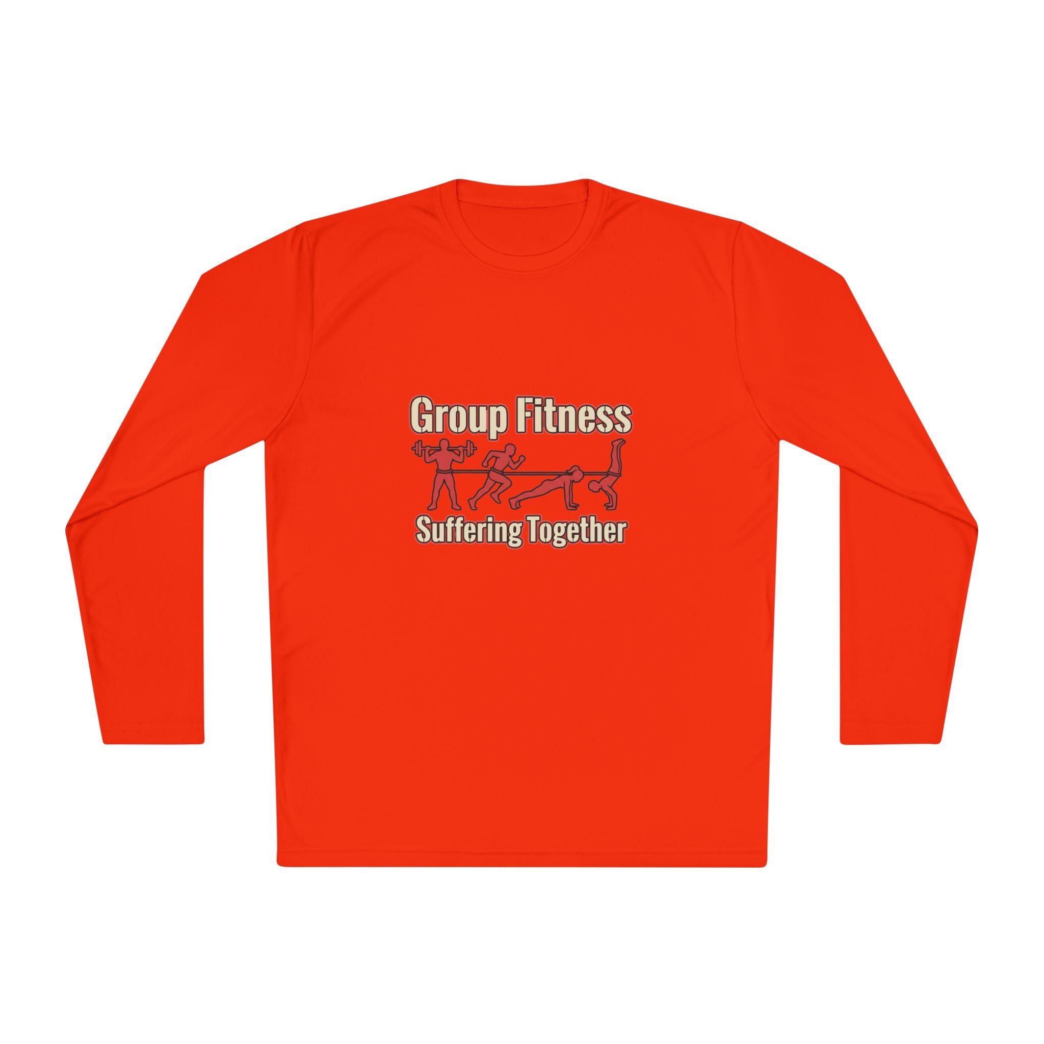 Group Fitness Suffering Together Unisex Lightweight Long Sleeve Tee