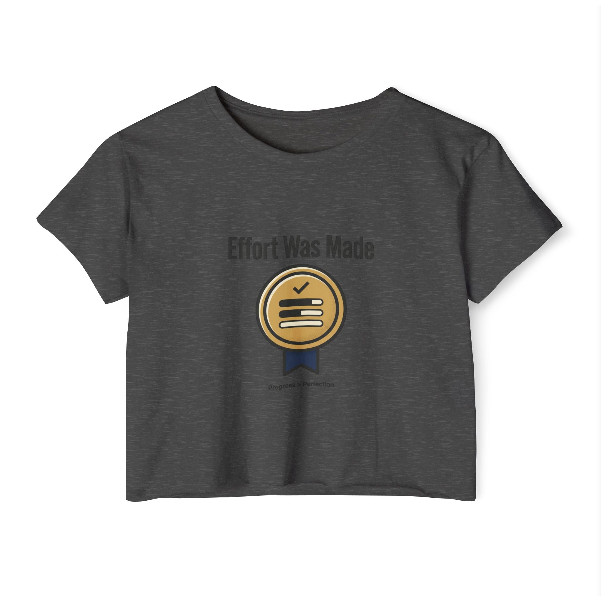 Effort was Made Women's Festival Crop Top