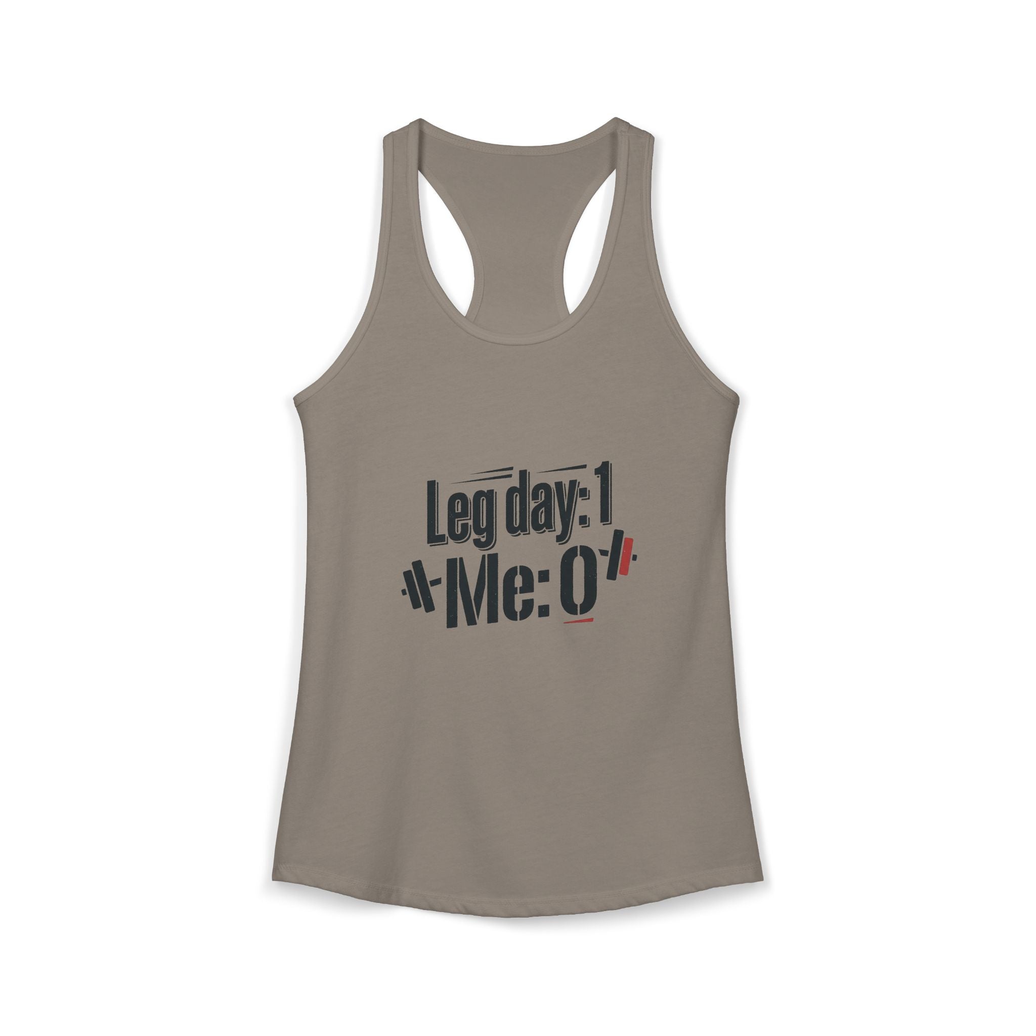 Leg Day Women's Ideal Racerback Tank