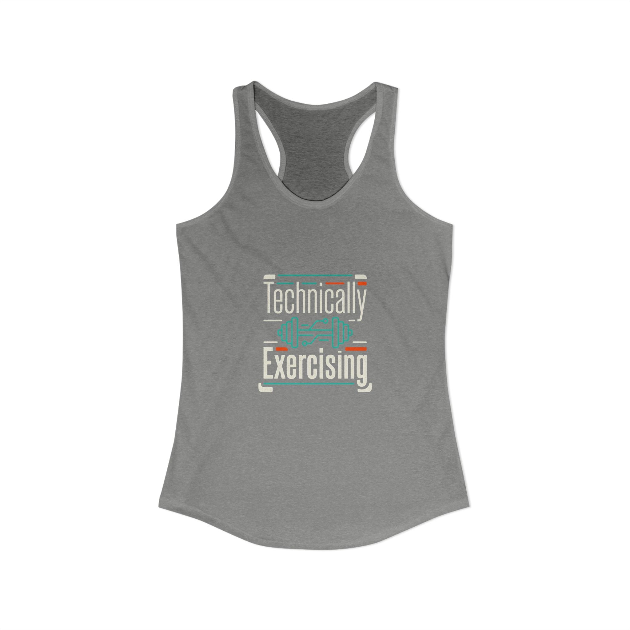 Technically Exercising Women's Ideal Racerback Tank