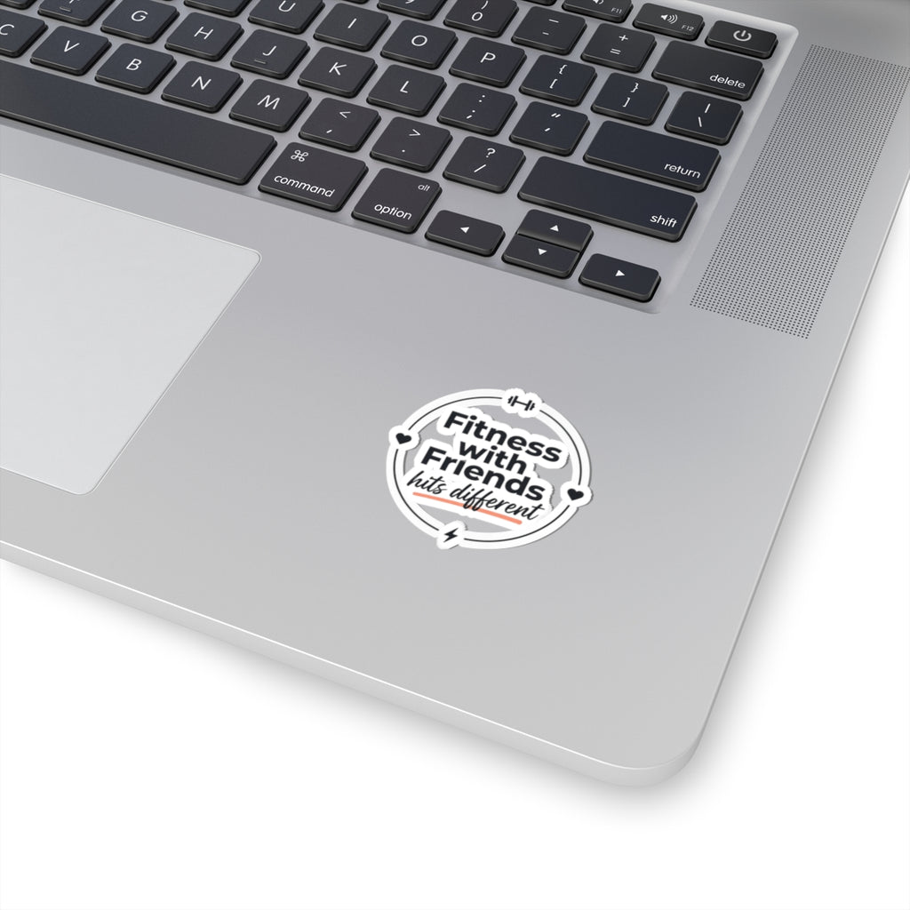 Fitness With Friends Kiss-Cut Stickers