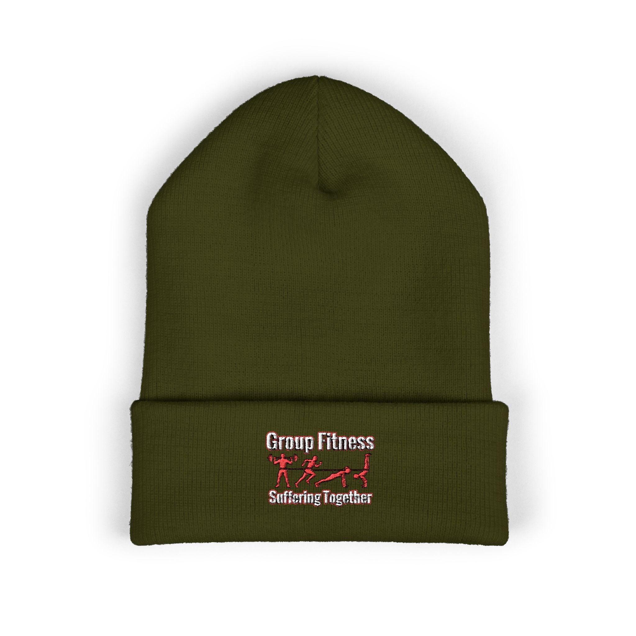 Group Fitness Suffering Together Classic Cuffed Beanie (Embroidery)