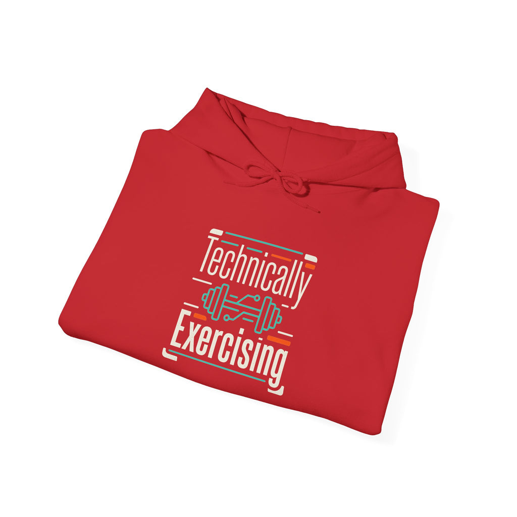 Technically Exercising Unisex Heavy Blend™ Hooded Sweatshirt