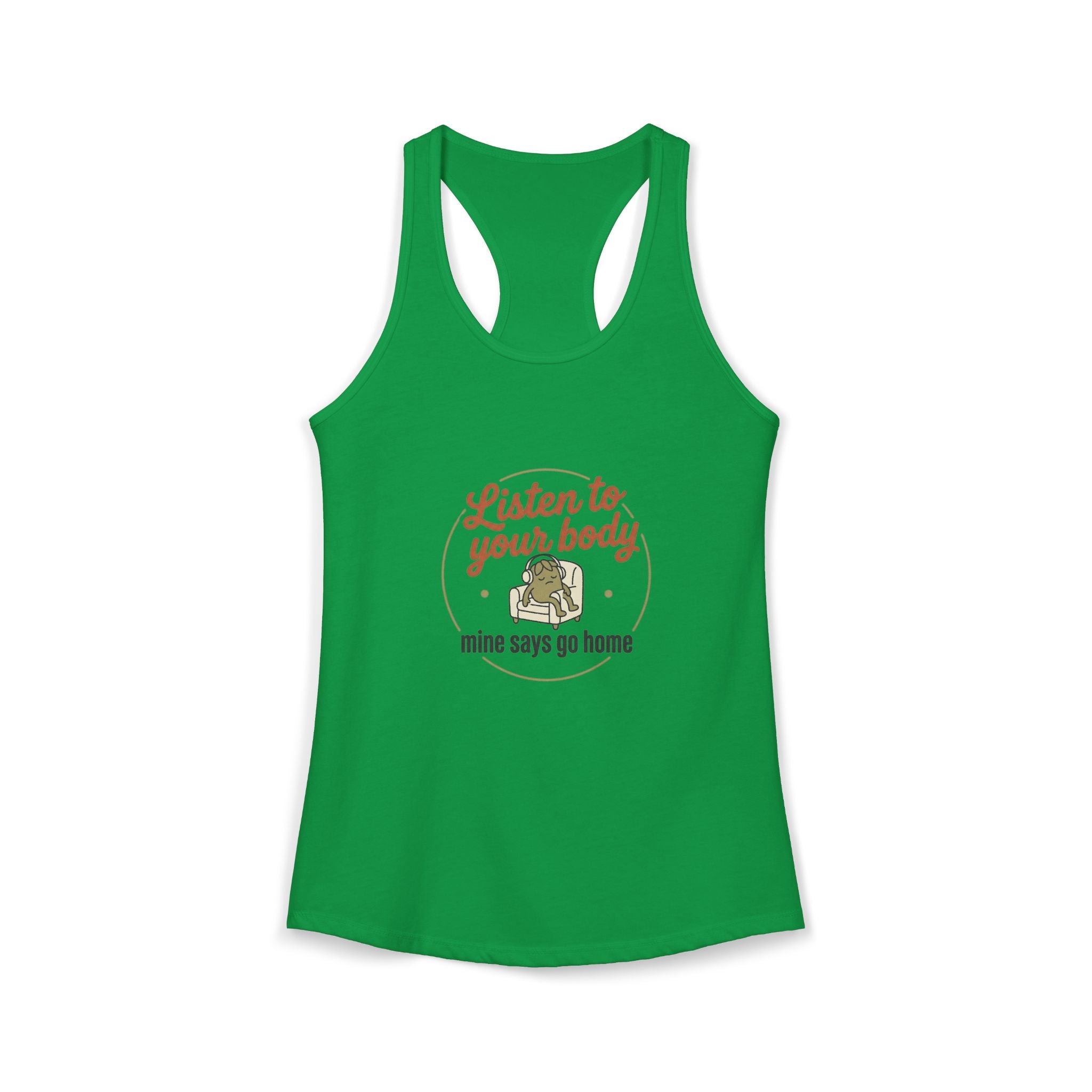 Listen to Your Body Women's Ideal Racerback Tank