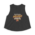 Earning My Post-Workout Snack Women's Crop Top