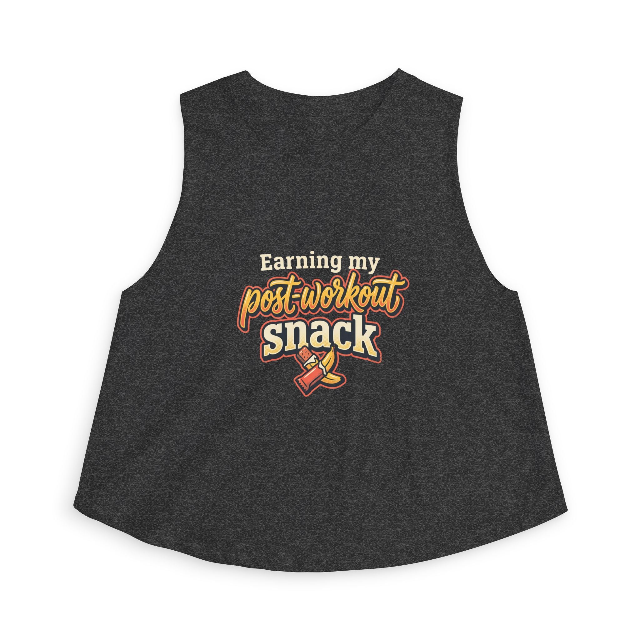 Earning My Post-Workout Snack Women's Crop Top