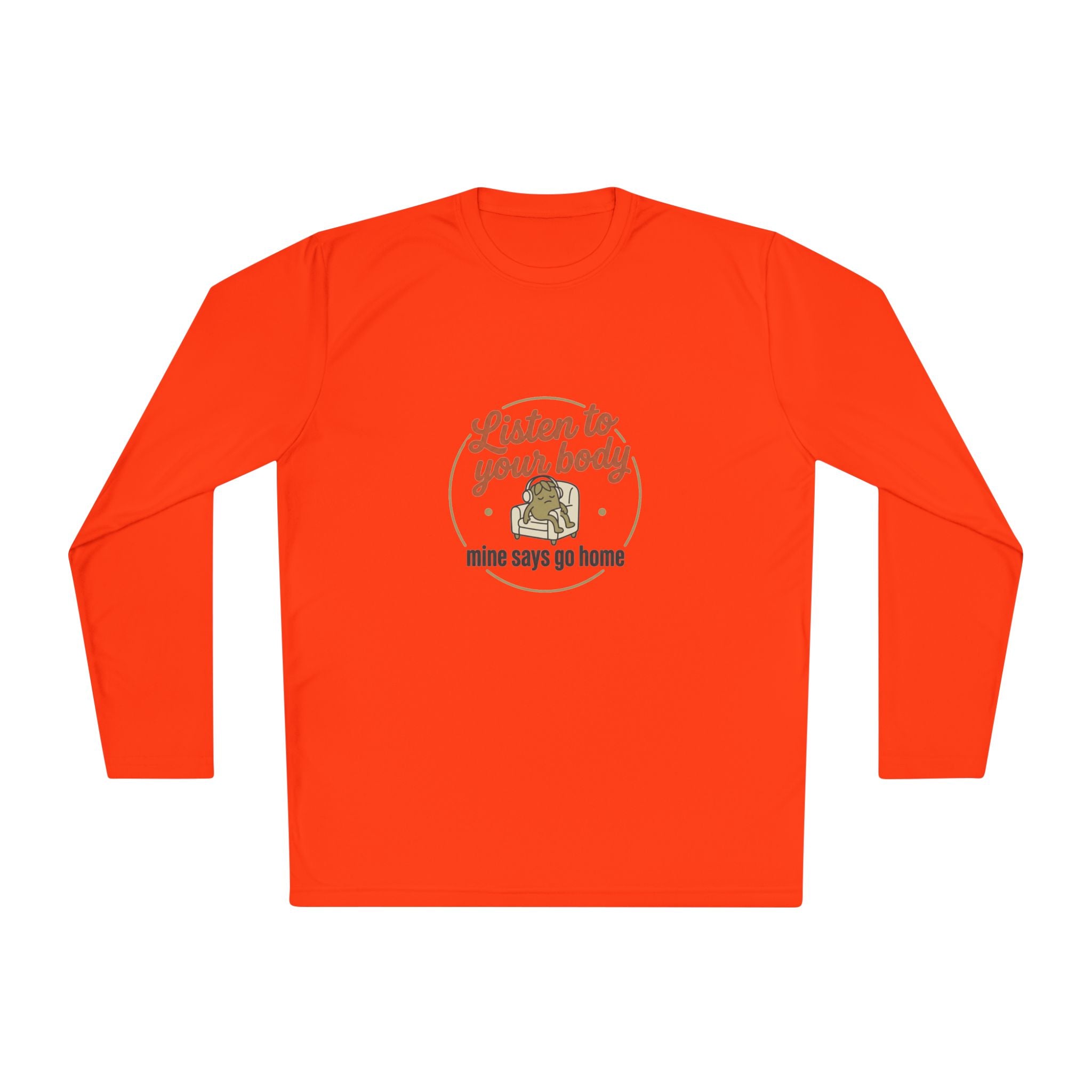 Listen to Your Body Unisex Lightweight Long Sleeve Tee