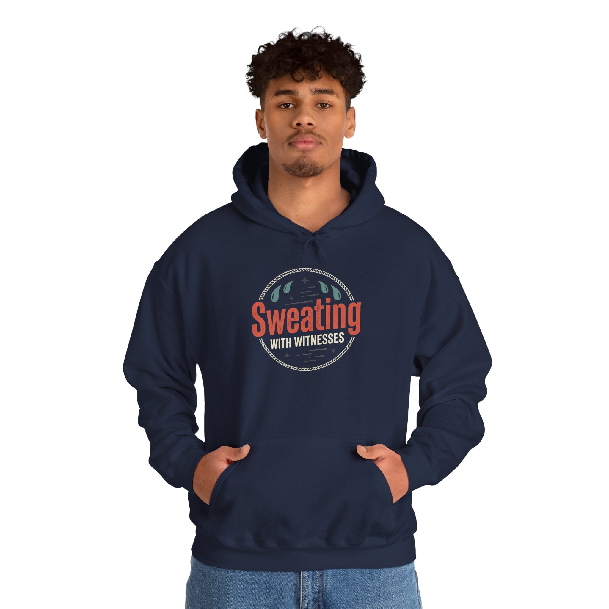Sweating with Witnesses Unisex Heavy Blend™ Hooded Sweatshirt