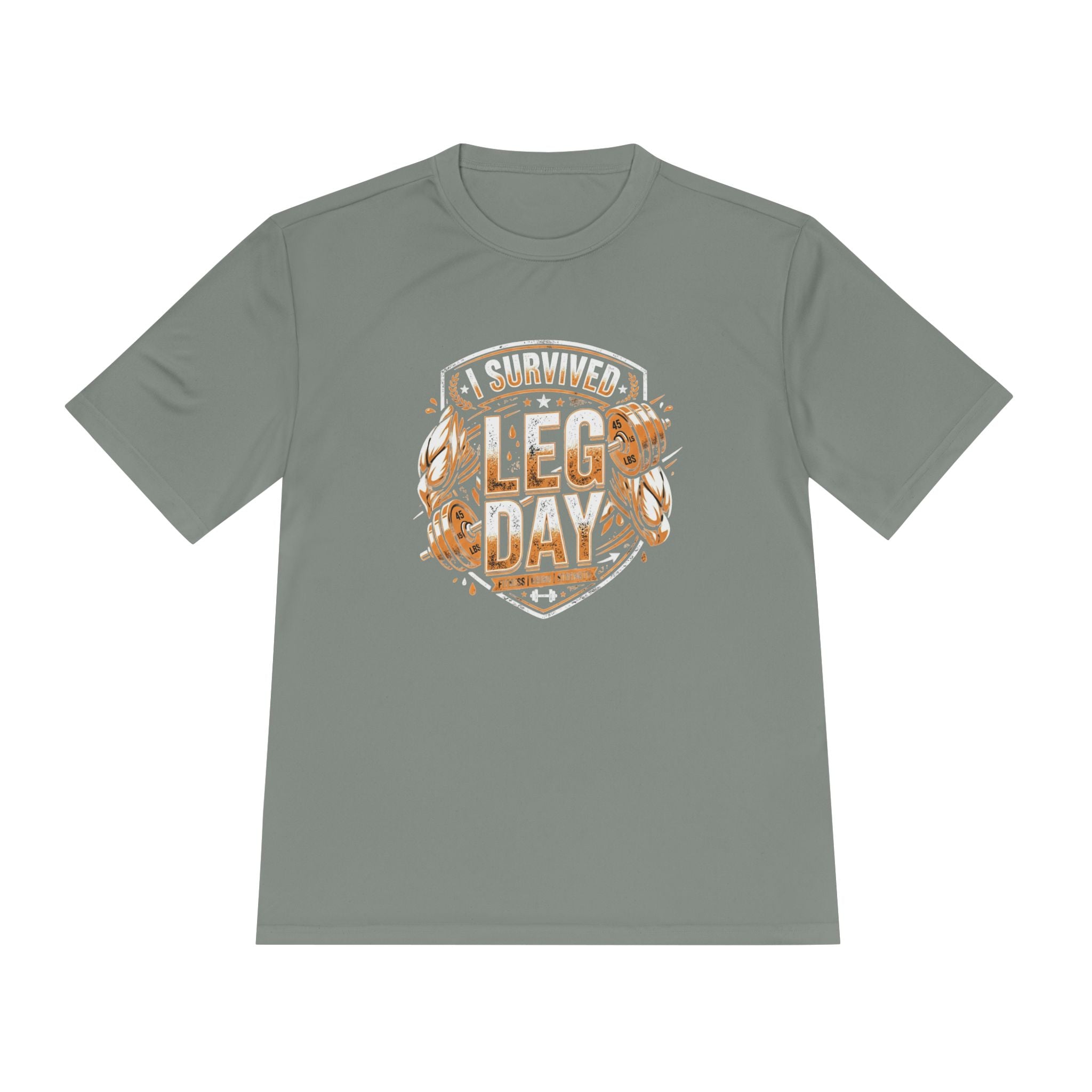 I Survived Leg Day Unisex Moisture Wicking Tee
