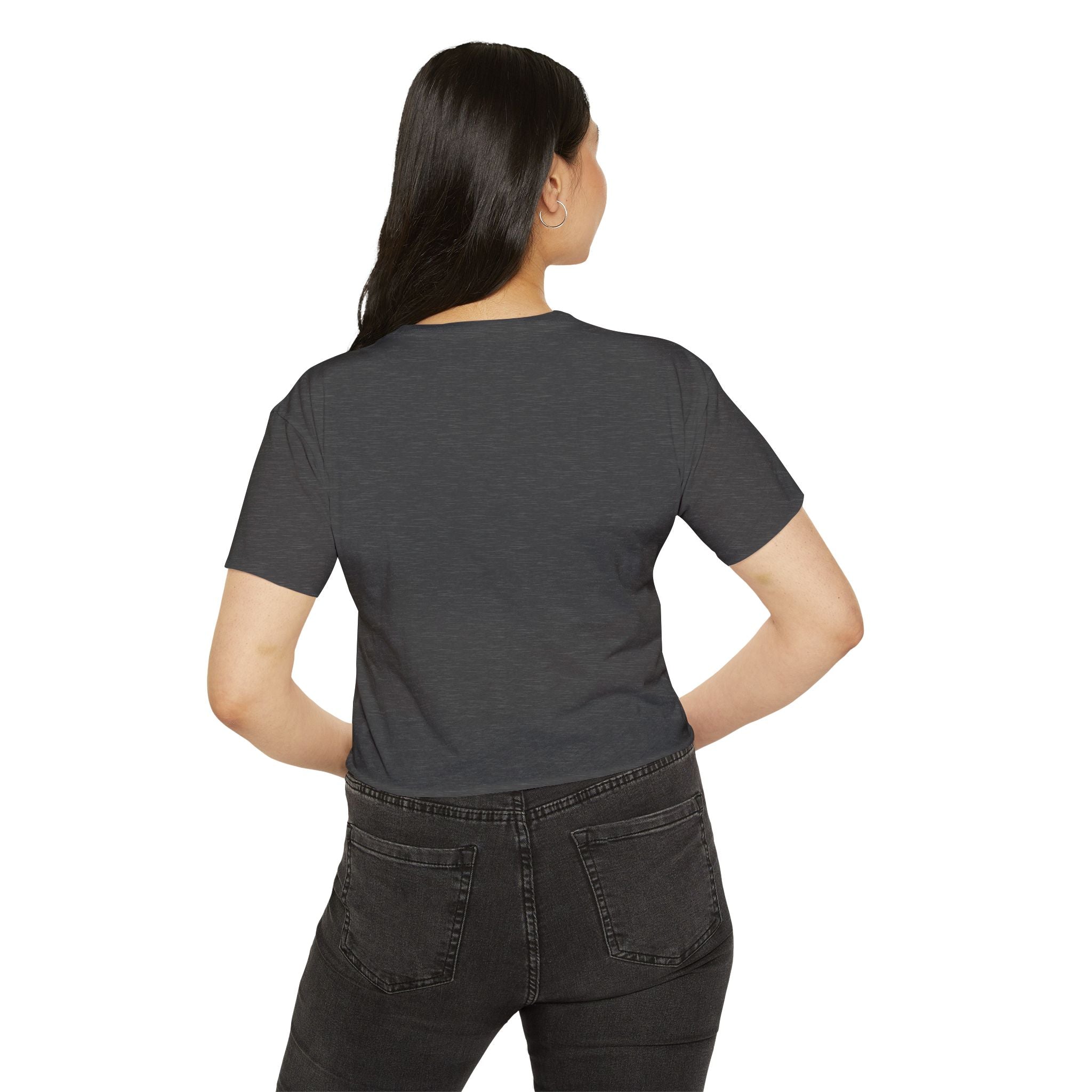 The Gym is My Happy Hour Women's Festival Crop Top