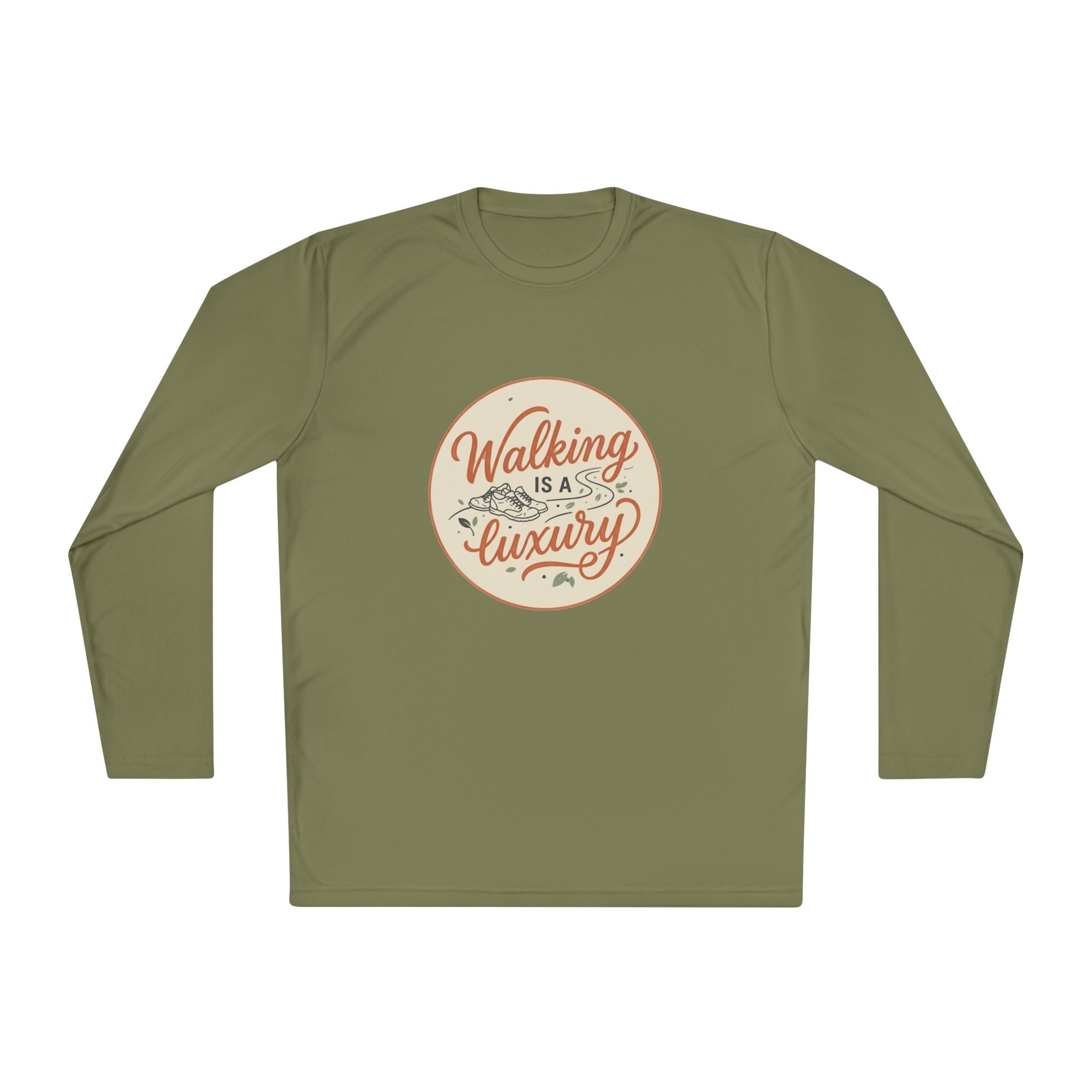 Walking is a Luxury Unisex Lightweight Long Sleeve Tee