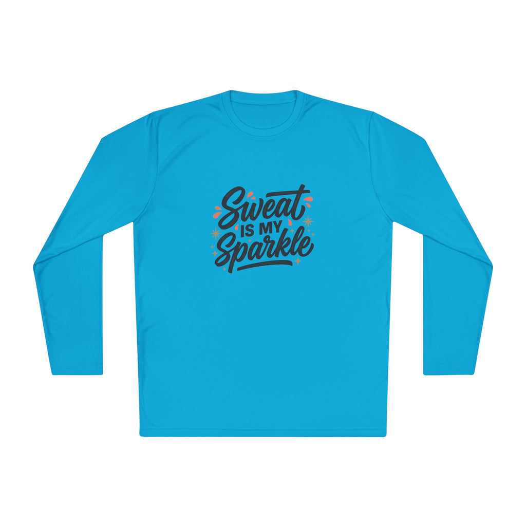 Sweat is My Sparkle Unisex Lightweight Long Sleeve Tee