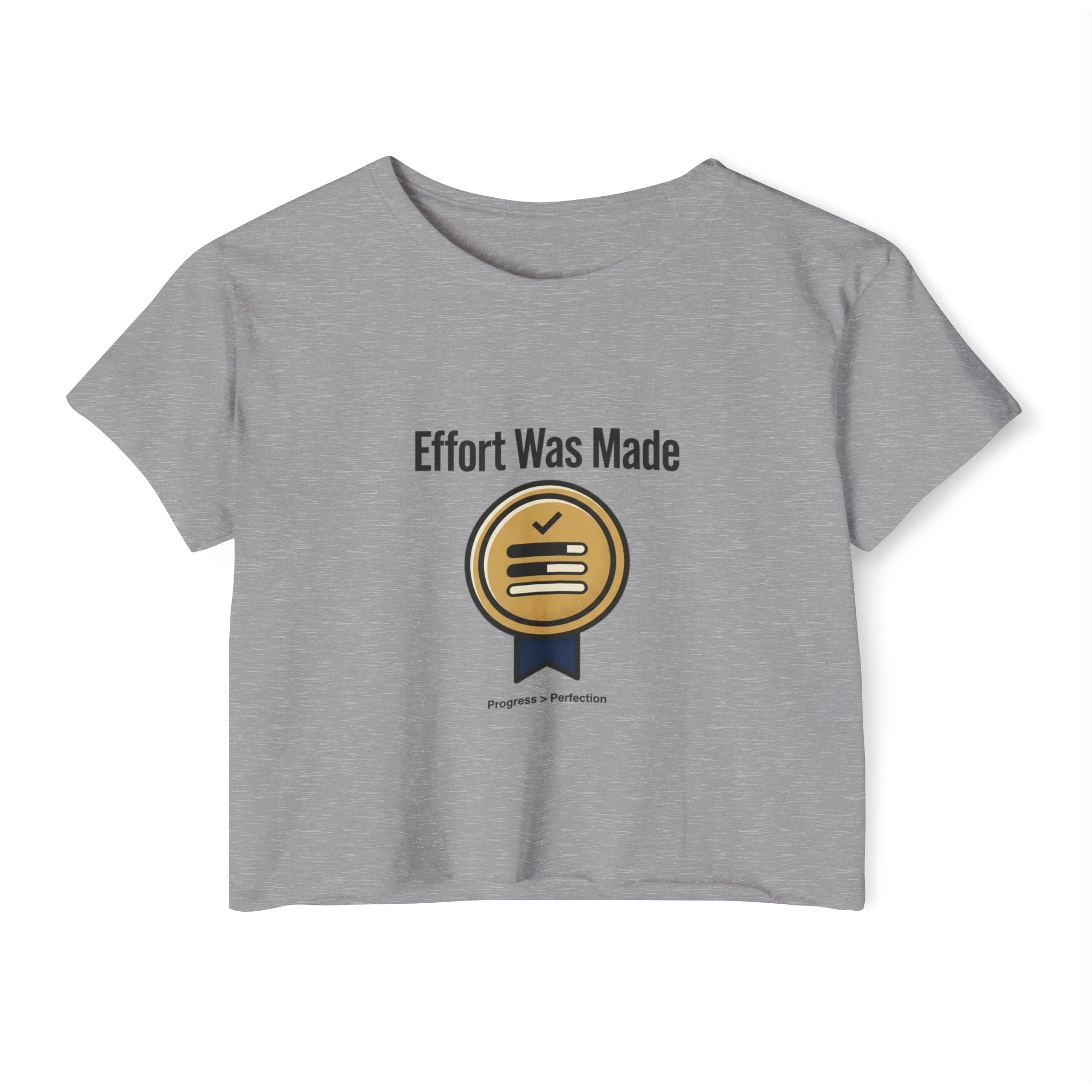 Effort was Made Women's Festival Crop Top