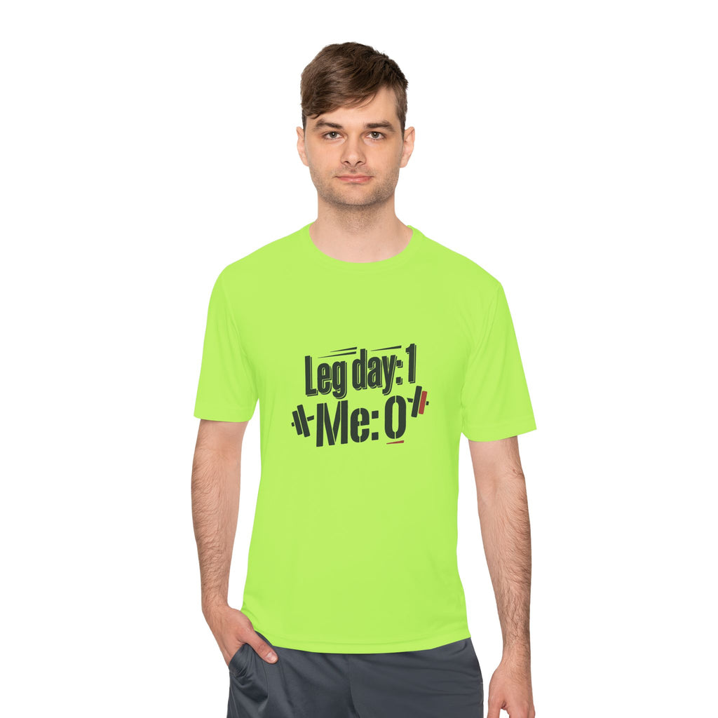 Leg Day Unisex Moisture Wicking Tee