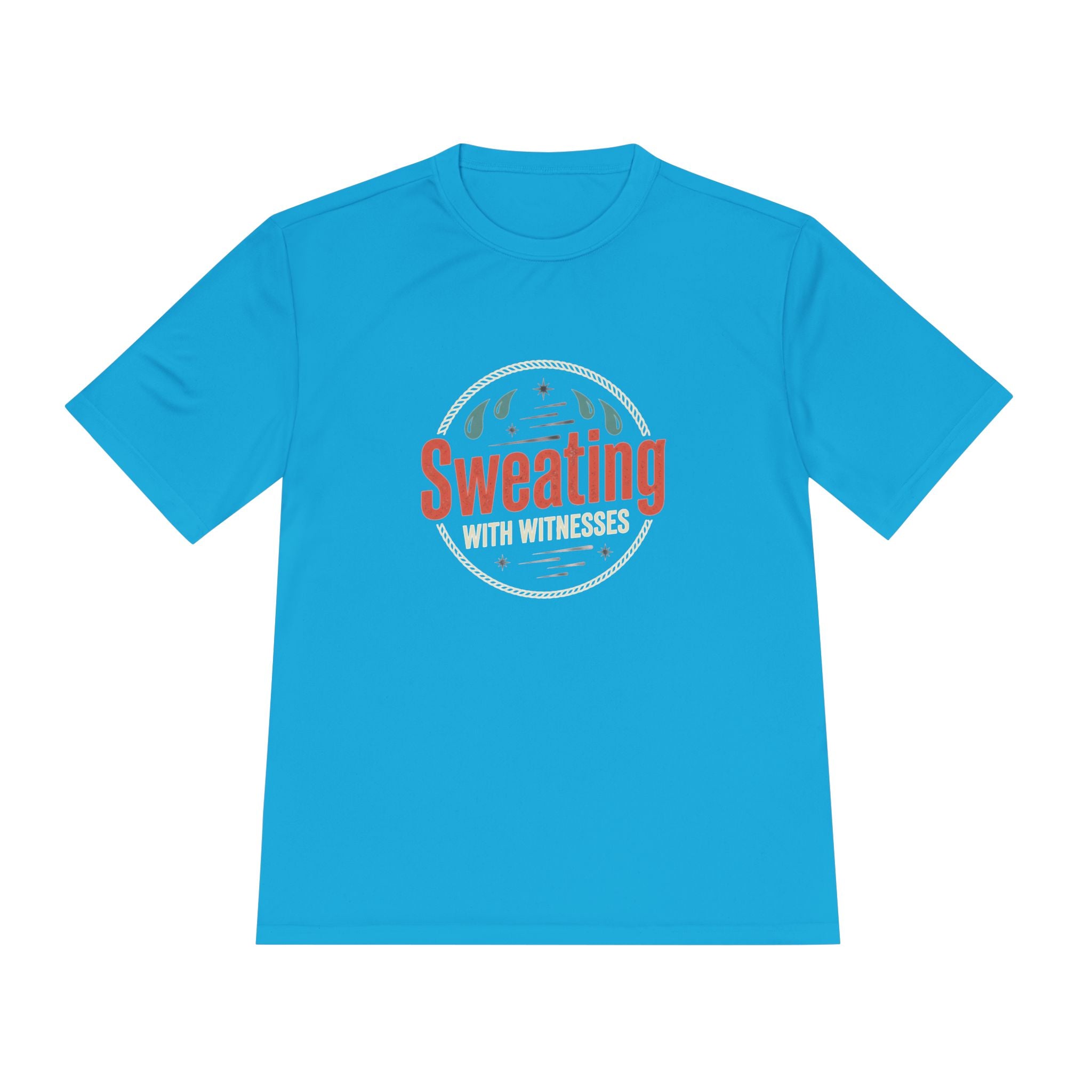 Sweating with Witnesses Unisex Moisture Wicking Tee