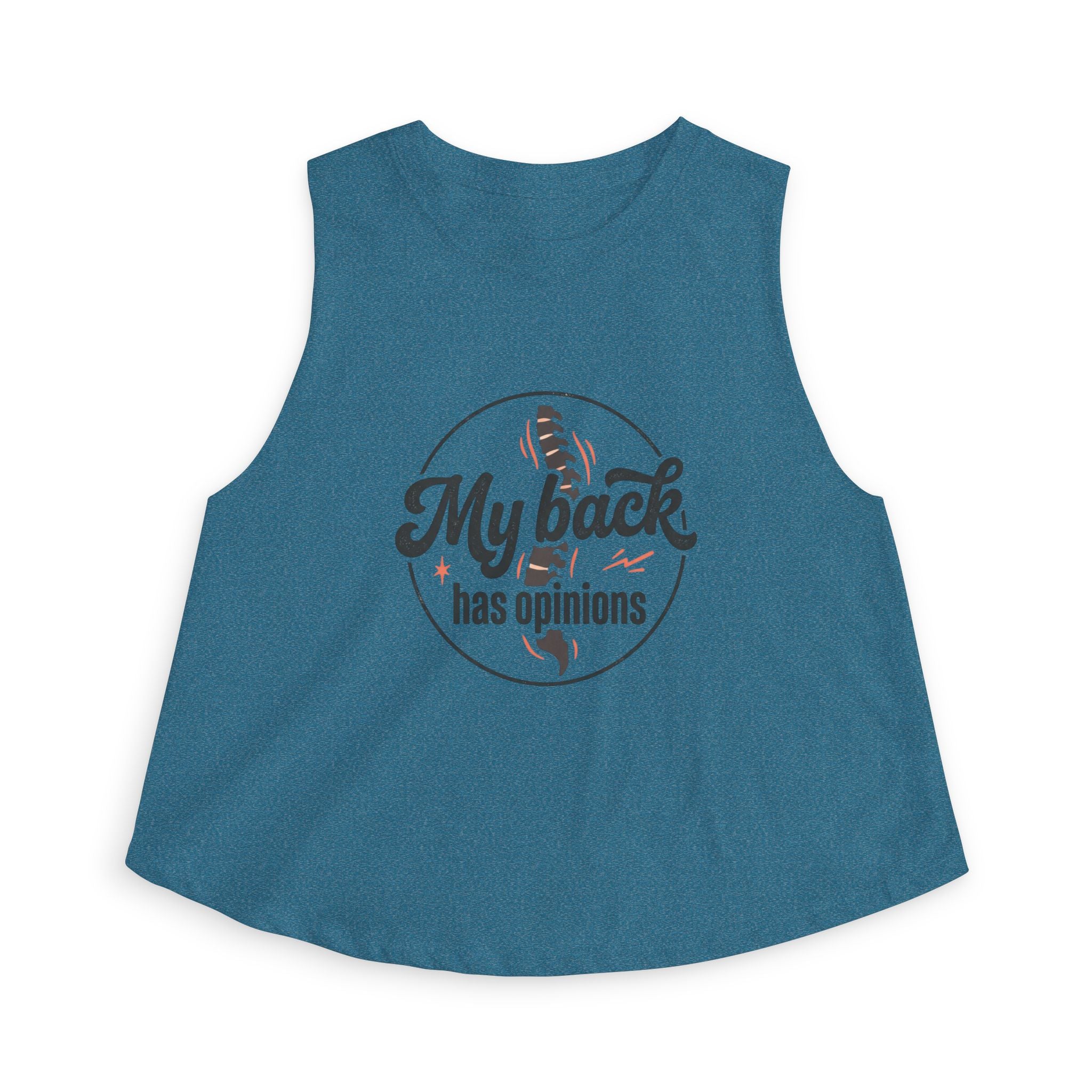 My Back Has Opinions Women's Crop Top