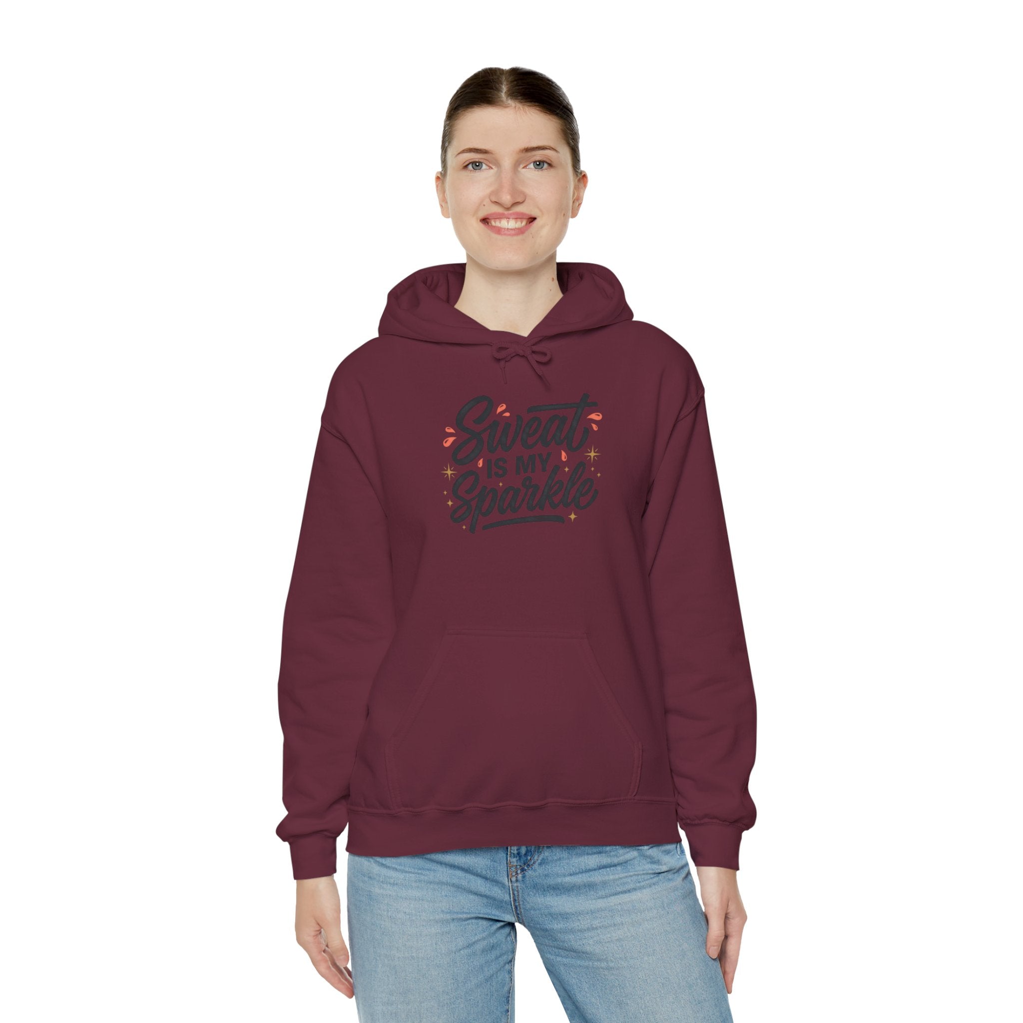 Sweat is My Sparkle Unisex Heavy Blend™ Hooded Sweatshirt