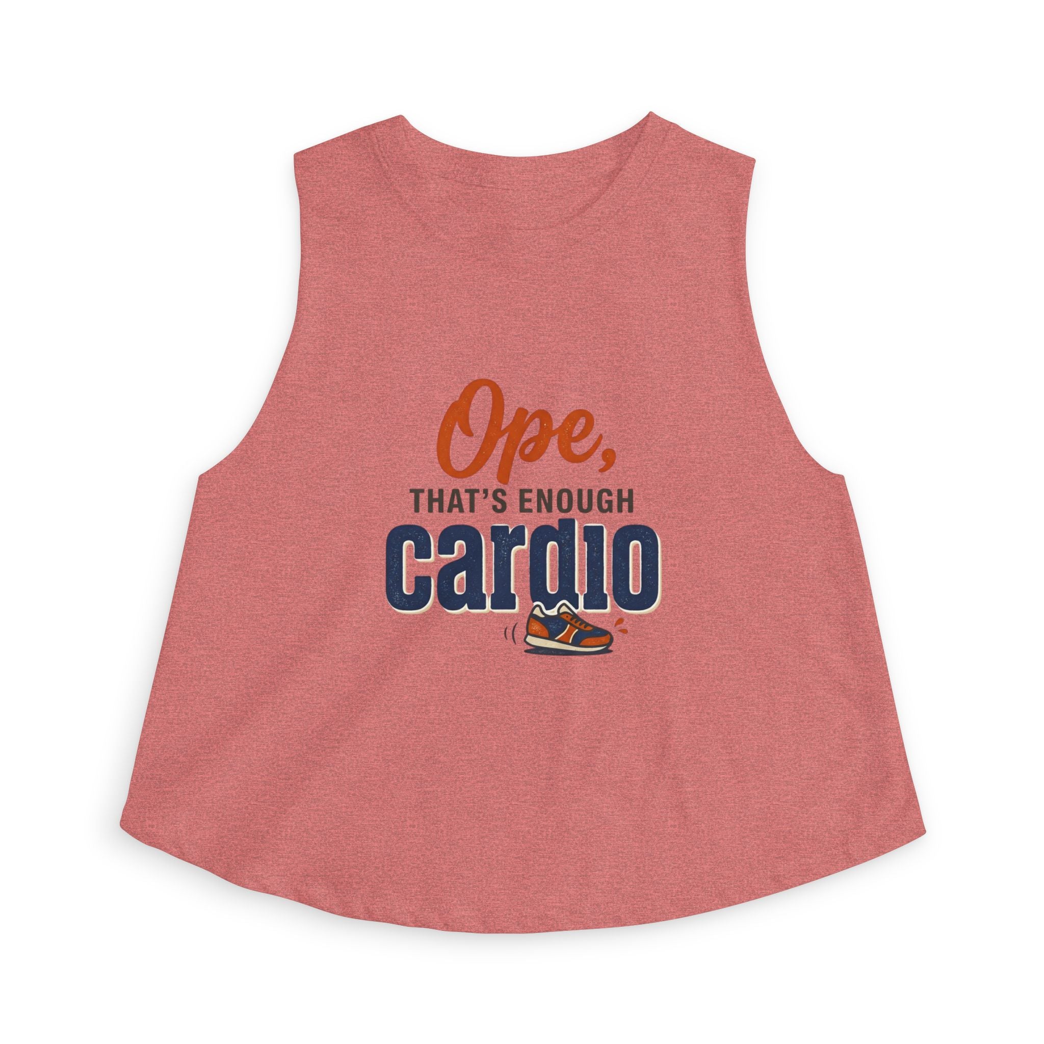 Ope, That's Enough Cardio Women's Crop Top