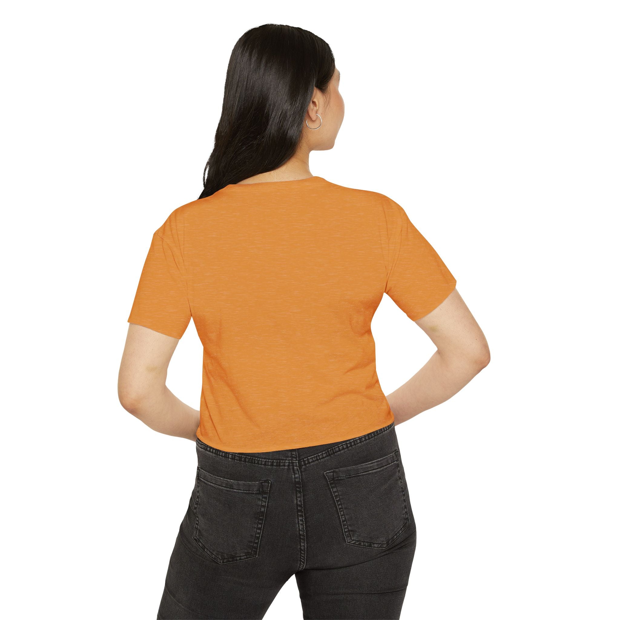 The Gym is My Happy Hour Women's Festival Crop Top