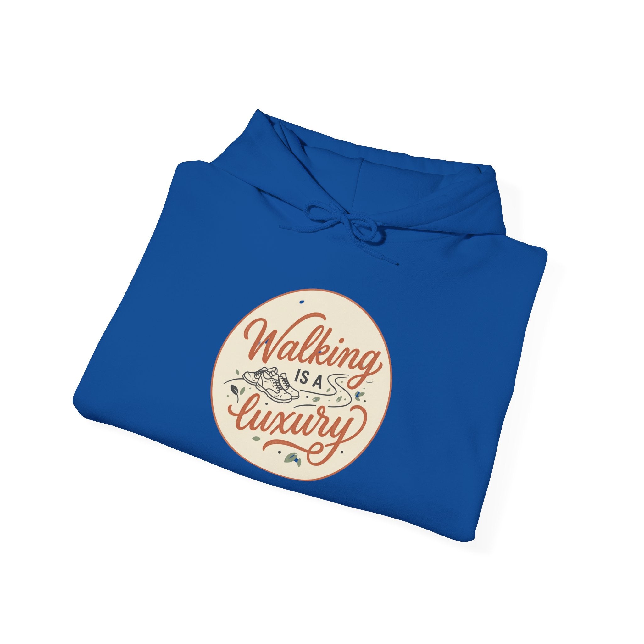 Walking is a Luxury Unisex Heavy Blend™ Hooded Sweatshirt