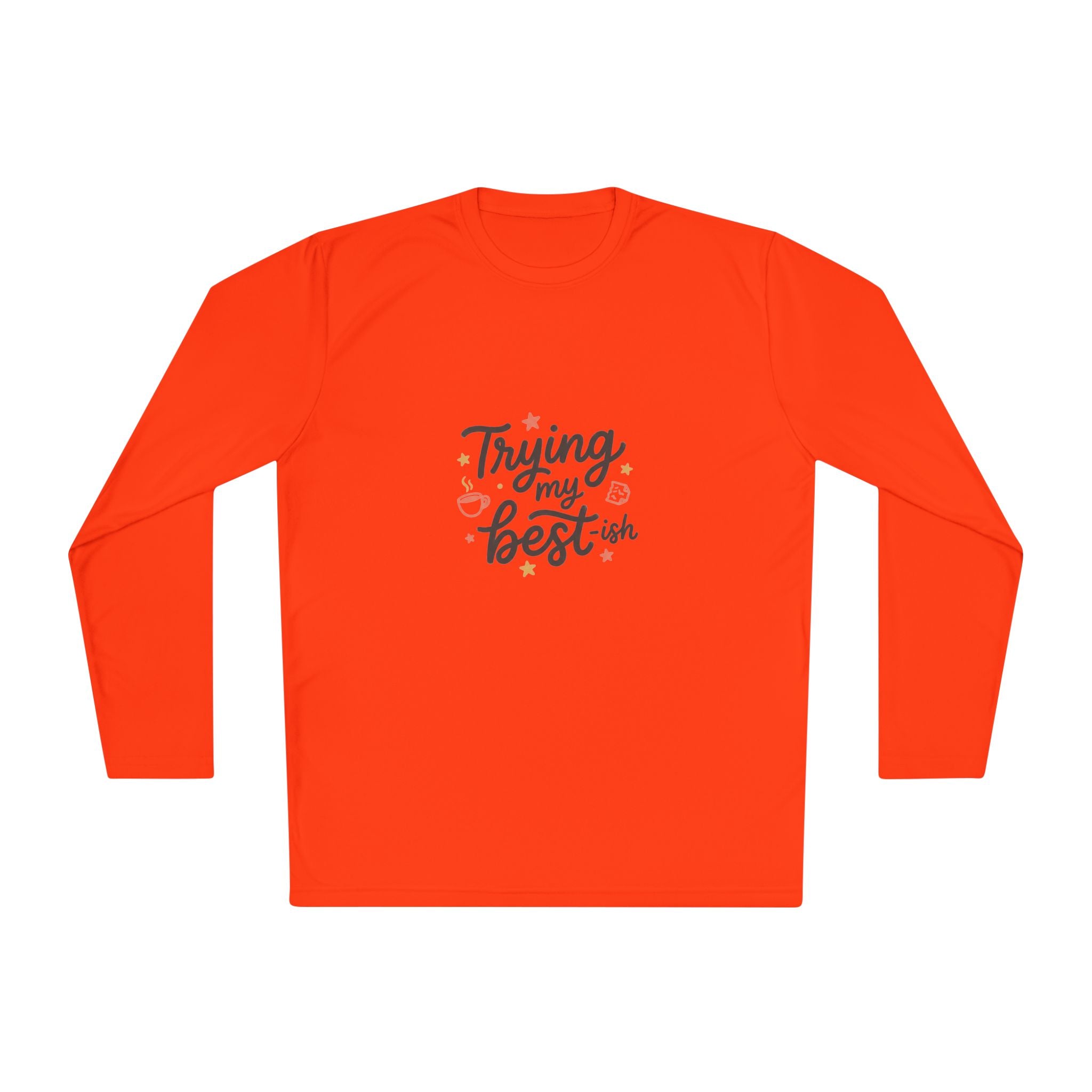 Trying My Best-ish Unisex Lightweight Long Sleeve Tee
