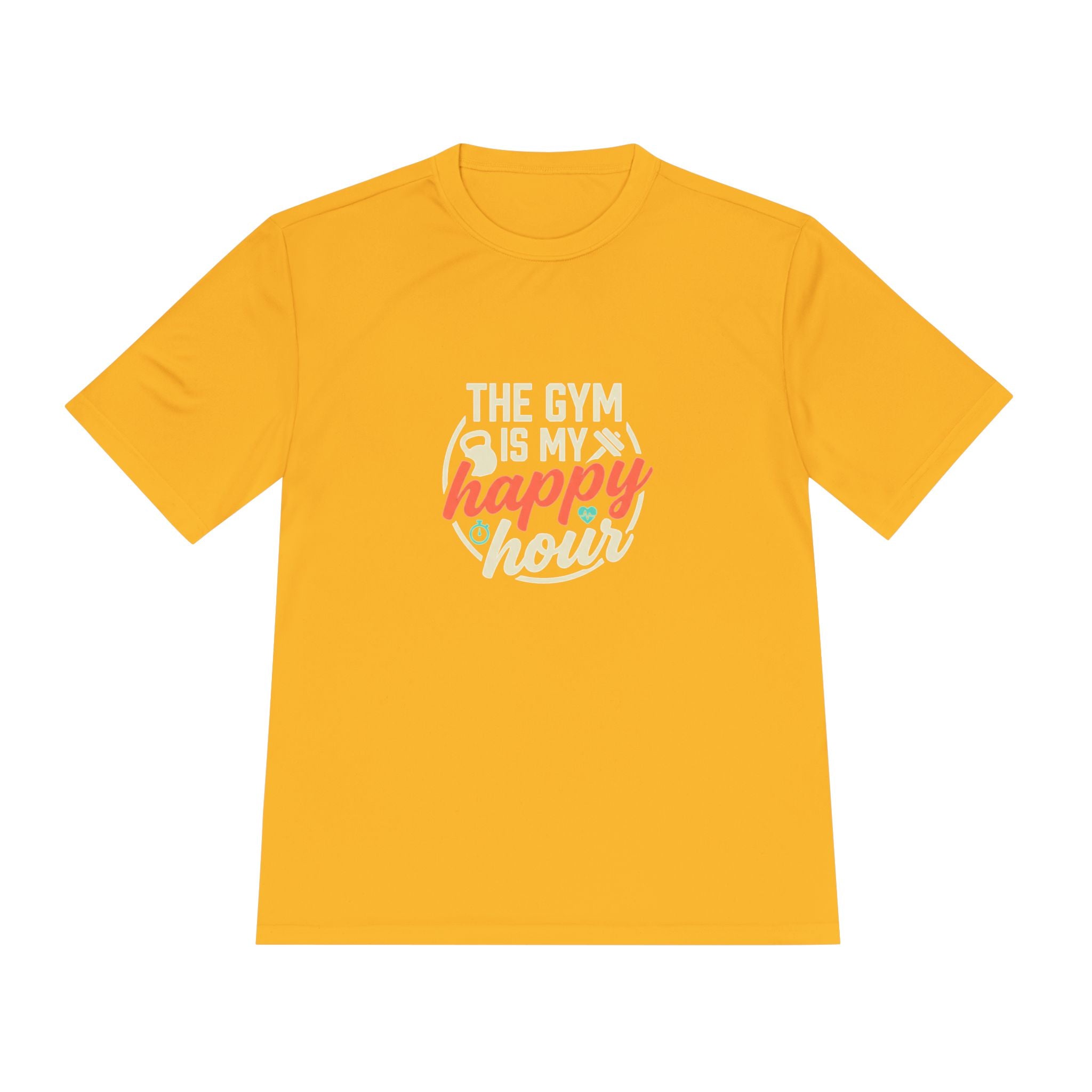 The Gym is My Happy Hour Unisex Moisture Wicking Tee