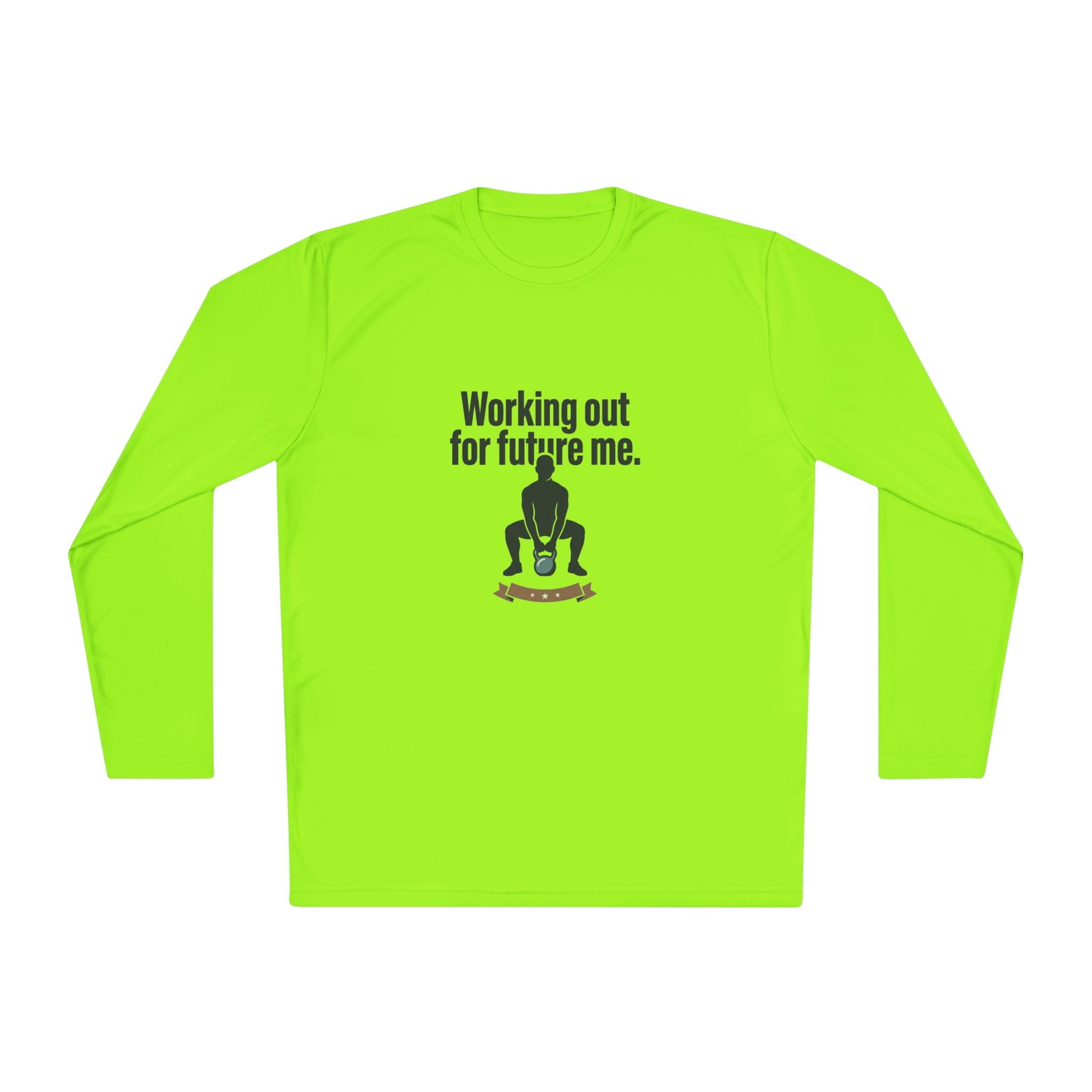 Working Out For Future Me Unisex Lightweight Long Sleeve Tee