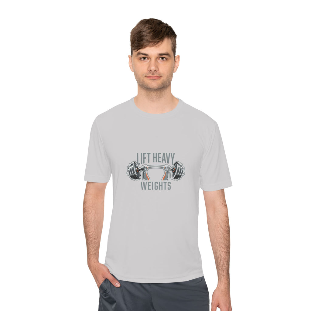 Lift Heavy Weights Unisex Moisture Wicking Tee
