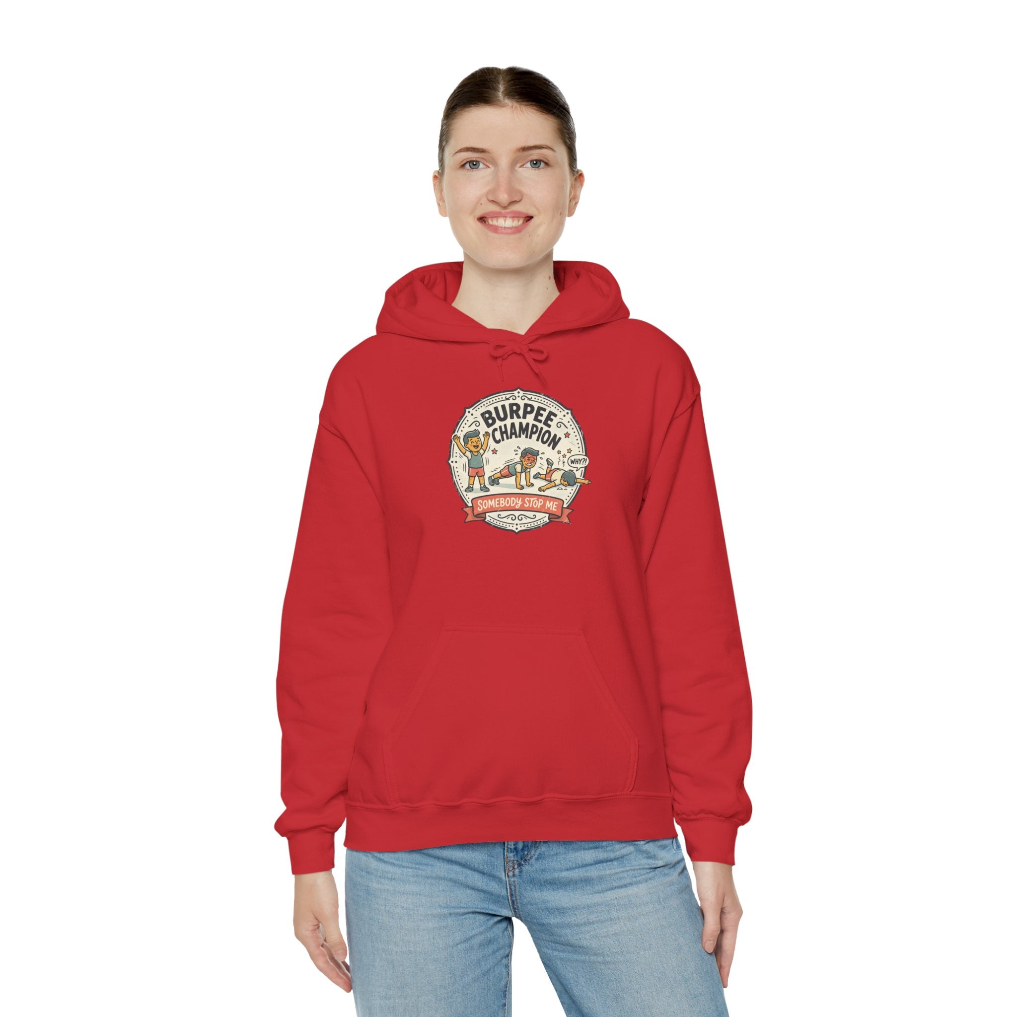 Burpee Champion Unisex Heavy Blend™ Hooded Sweatshirt