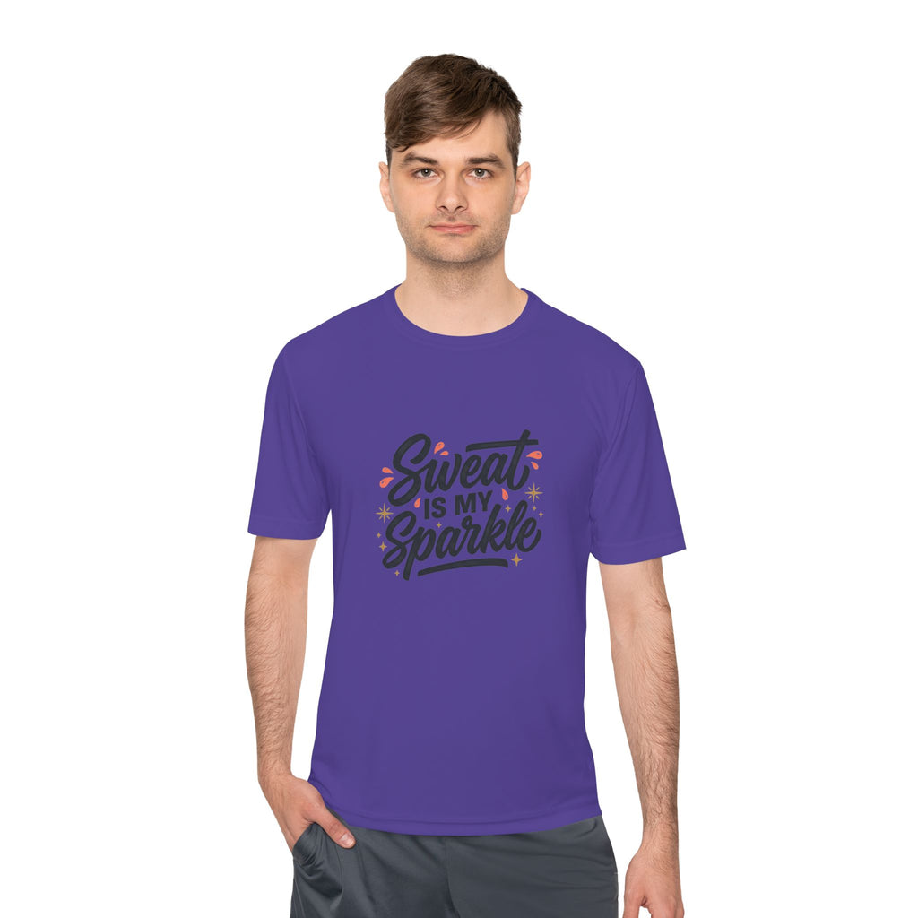 Sweat is My Sparkle Unisex Moisture Wicking Tee