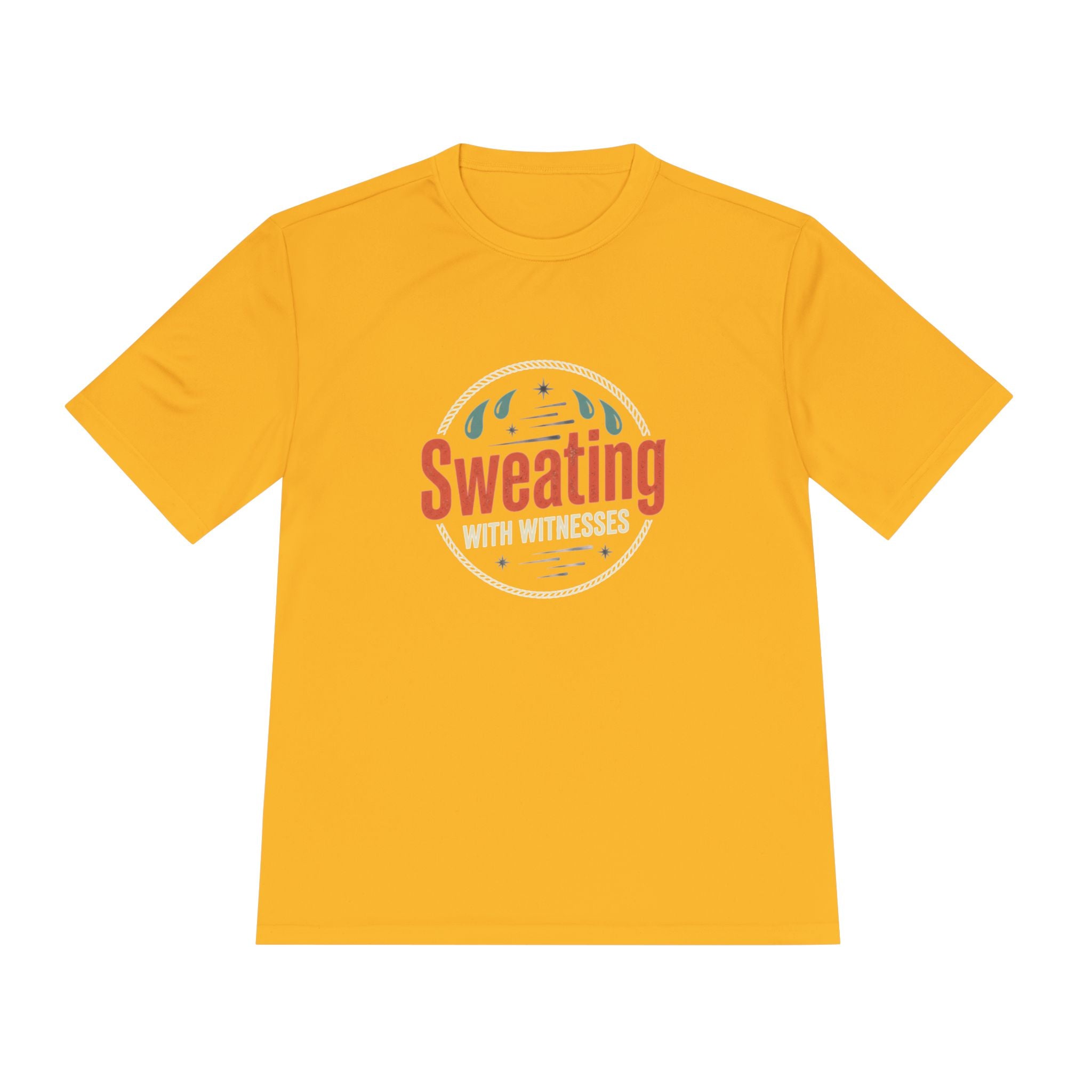 Sweating with Witnesses Unisex Moisture Wicking Tee
