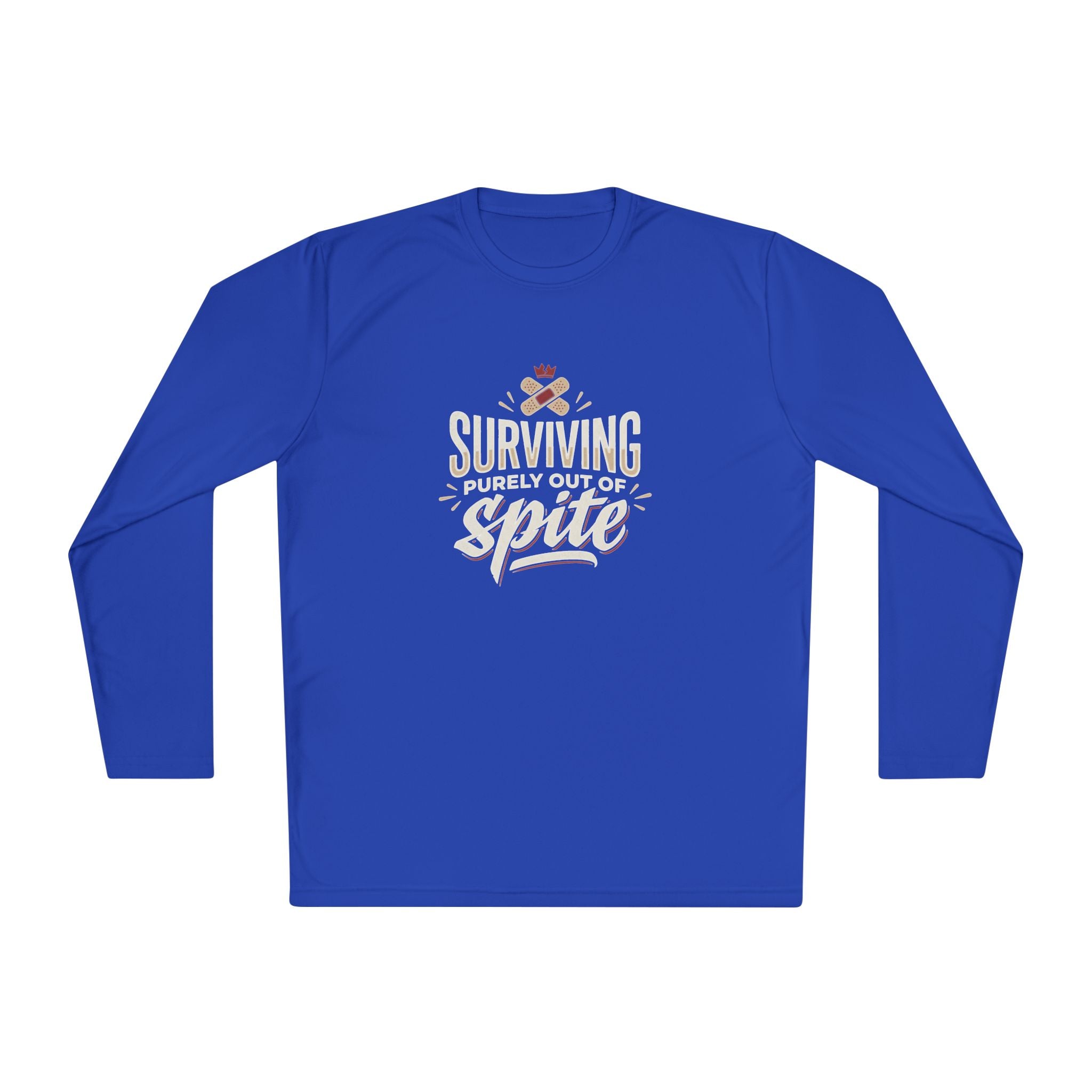 Surviving Purely Out of Spite Unisex Lightweight Long Sleeve Tee