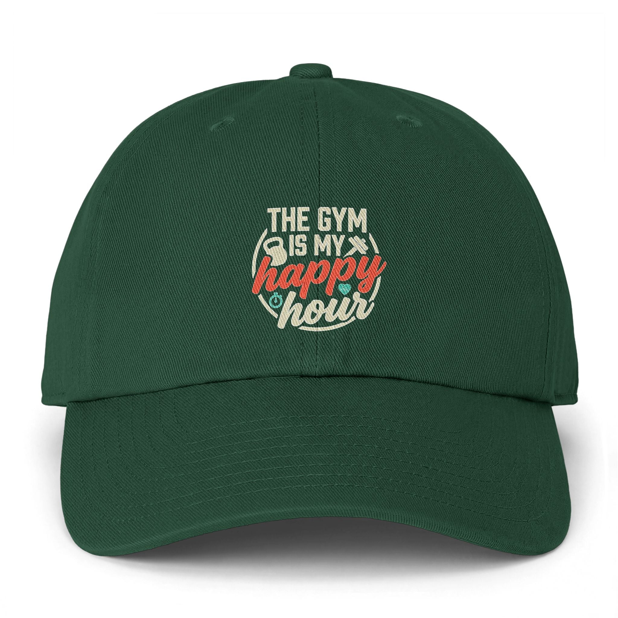 The Gym is My Happy Hour Clean Up Cap