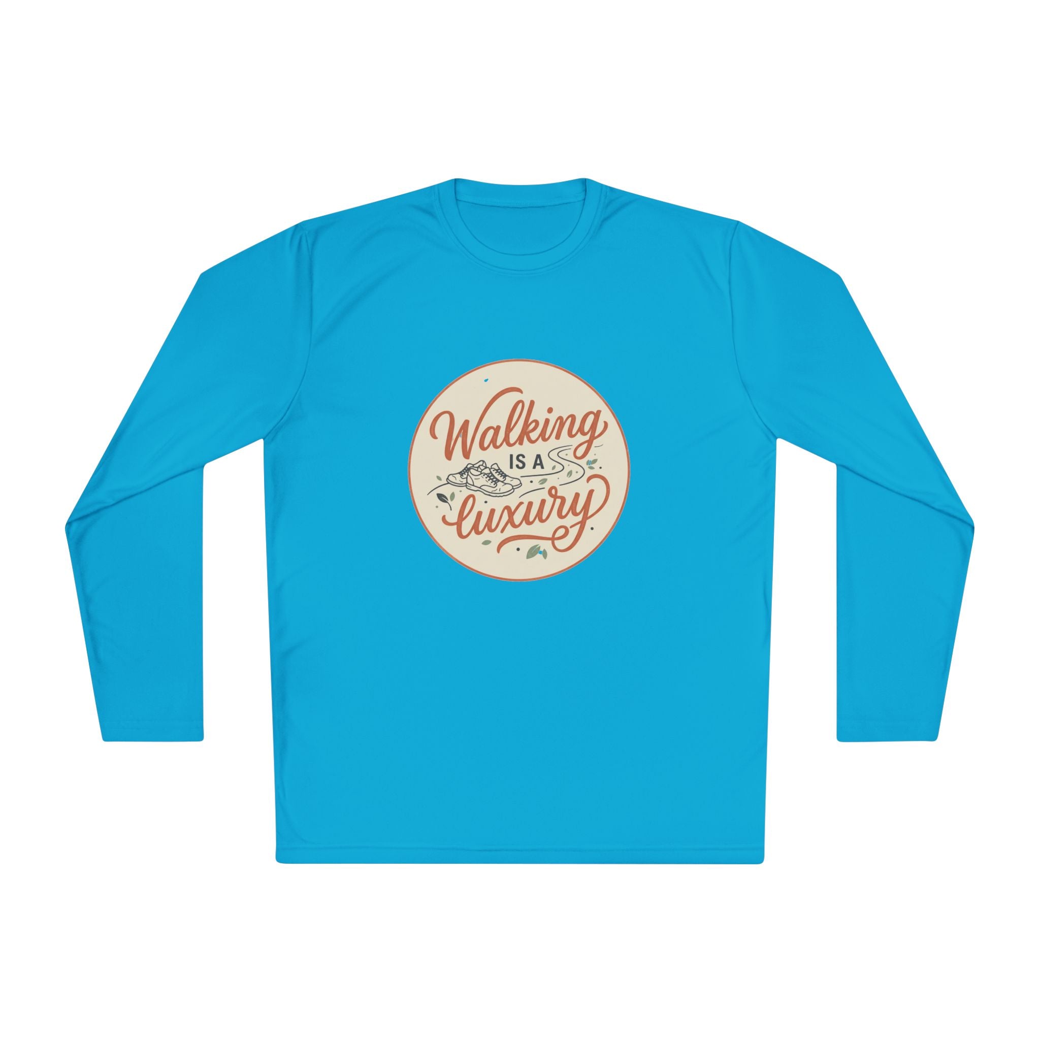 Walking is a Luxury Unisex Lightweight Long Sleeve Tee