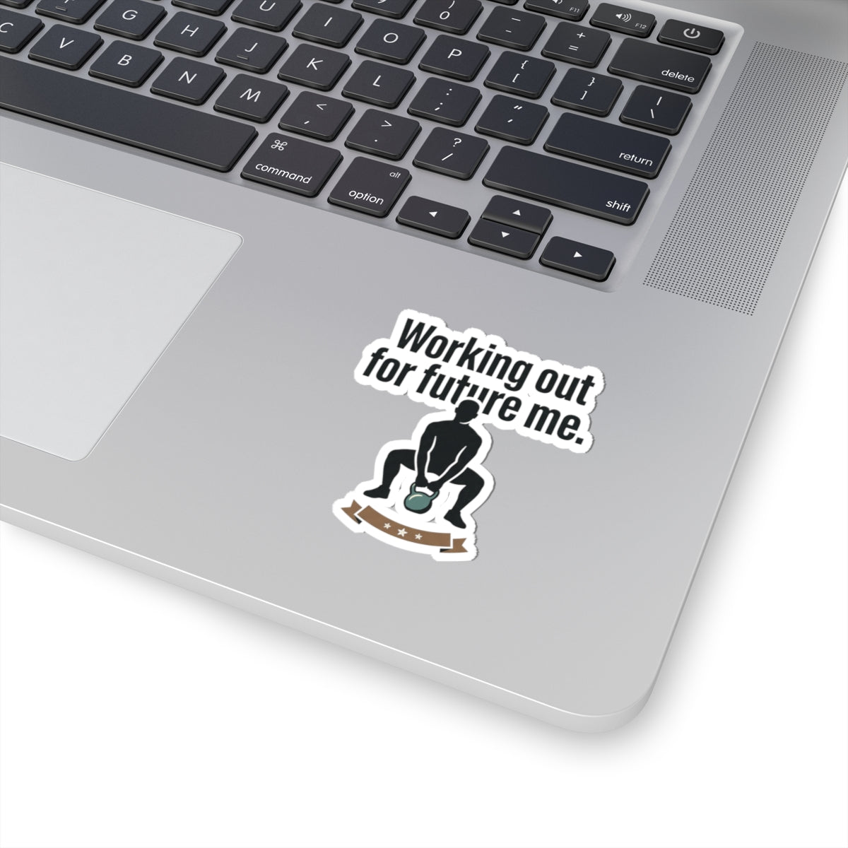 Working Out For Future Me Kiss-Cut Stickers