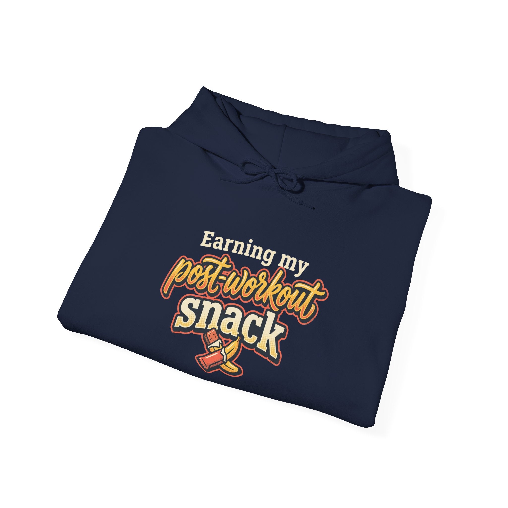 Earning My Post-Workout Snack Unisex Heavy Blend™ Hooded Sweatshirt