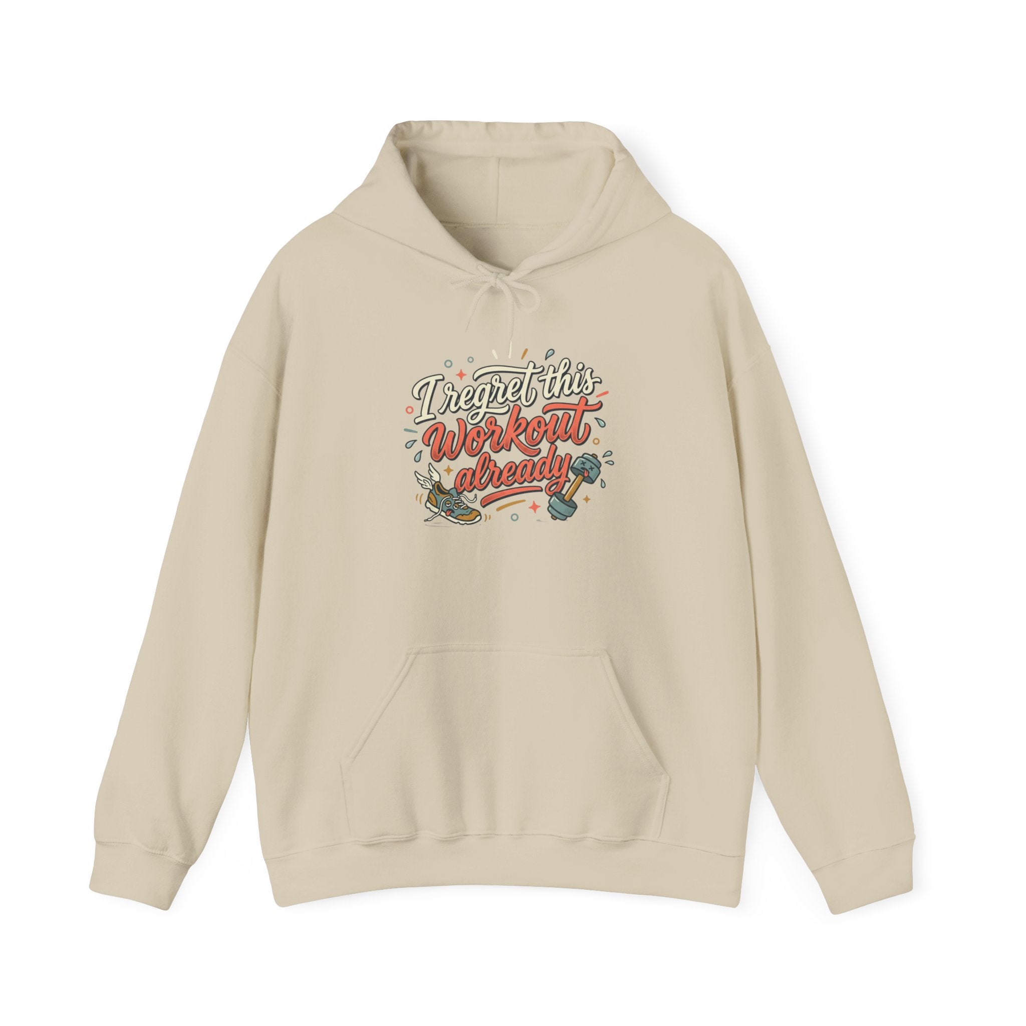 I Regret This Workout Unisex Heavy Blend™ Hooded Sweatshirt