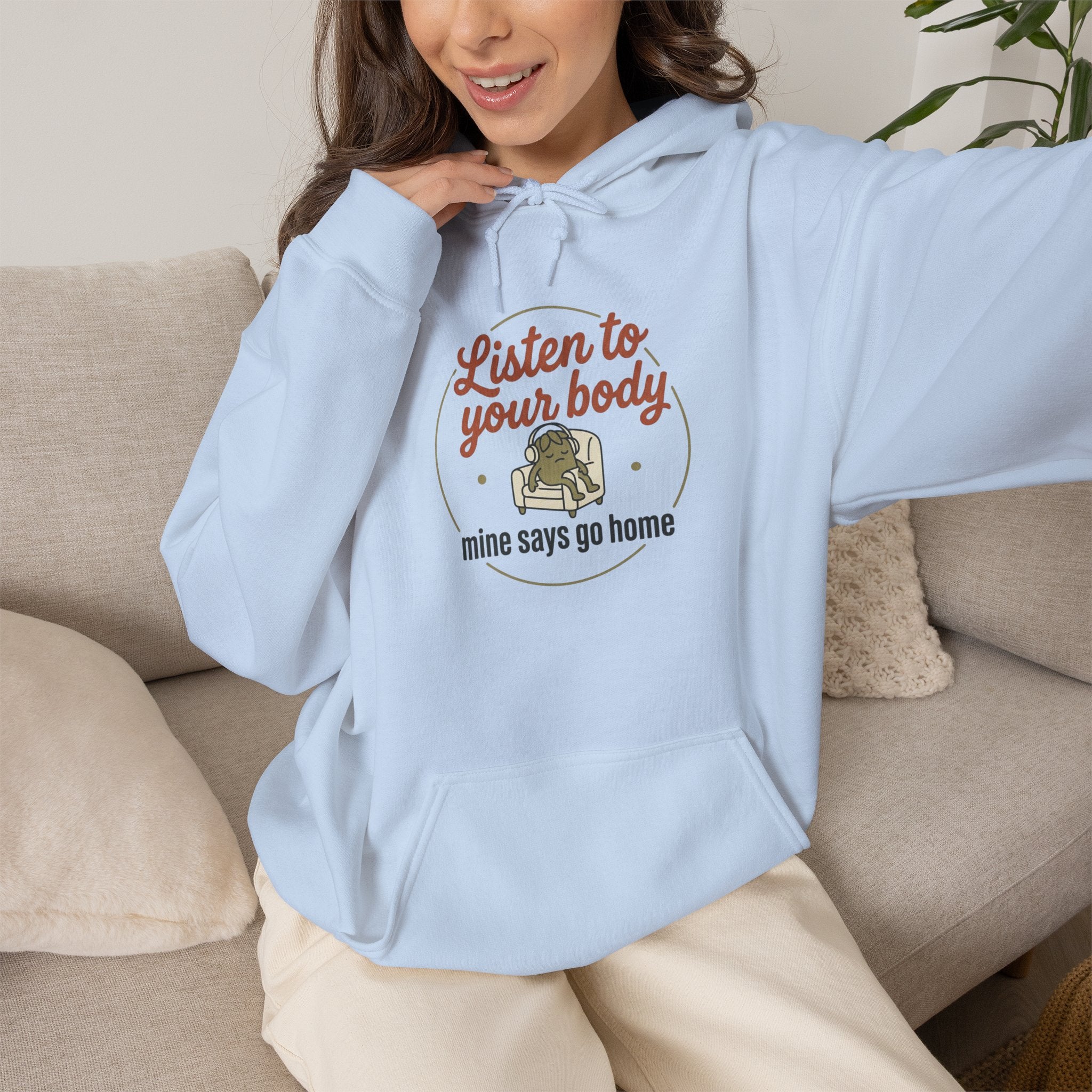 Listen to Your Body Unisex Heavy Blend™ Hooded Sweatshirt