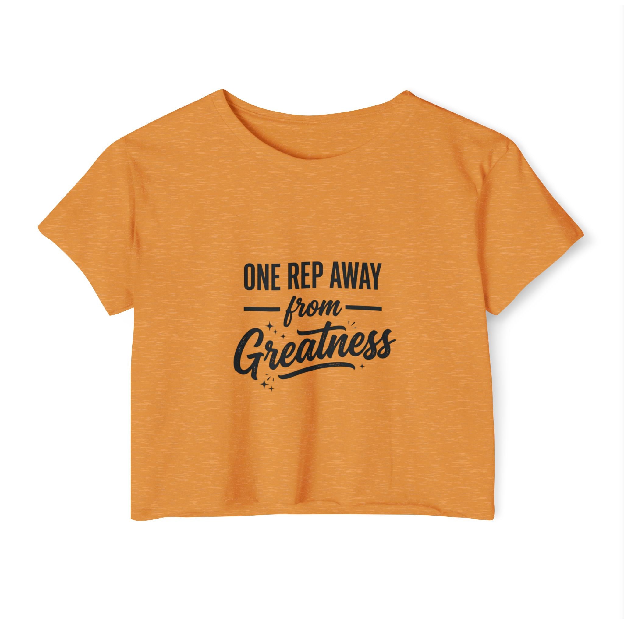 One Rep Away Women's Festival Crop Top