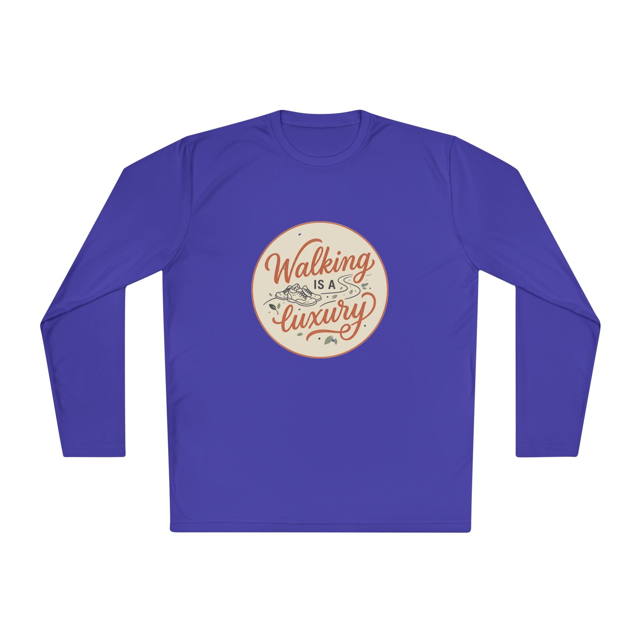 Walking is a Luxury Unisex Lightweight Long Sleeve Tee