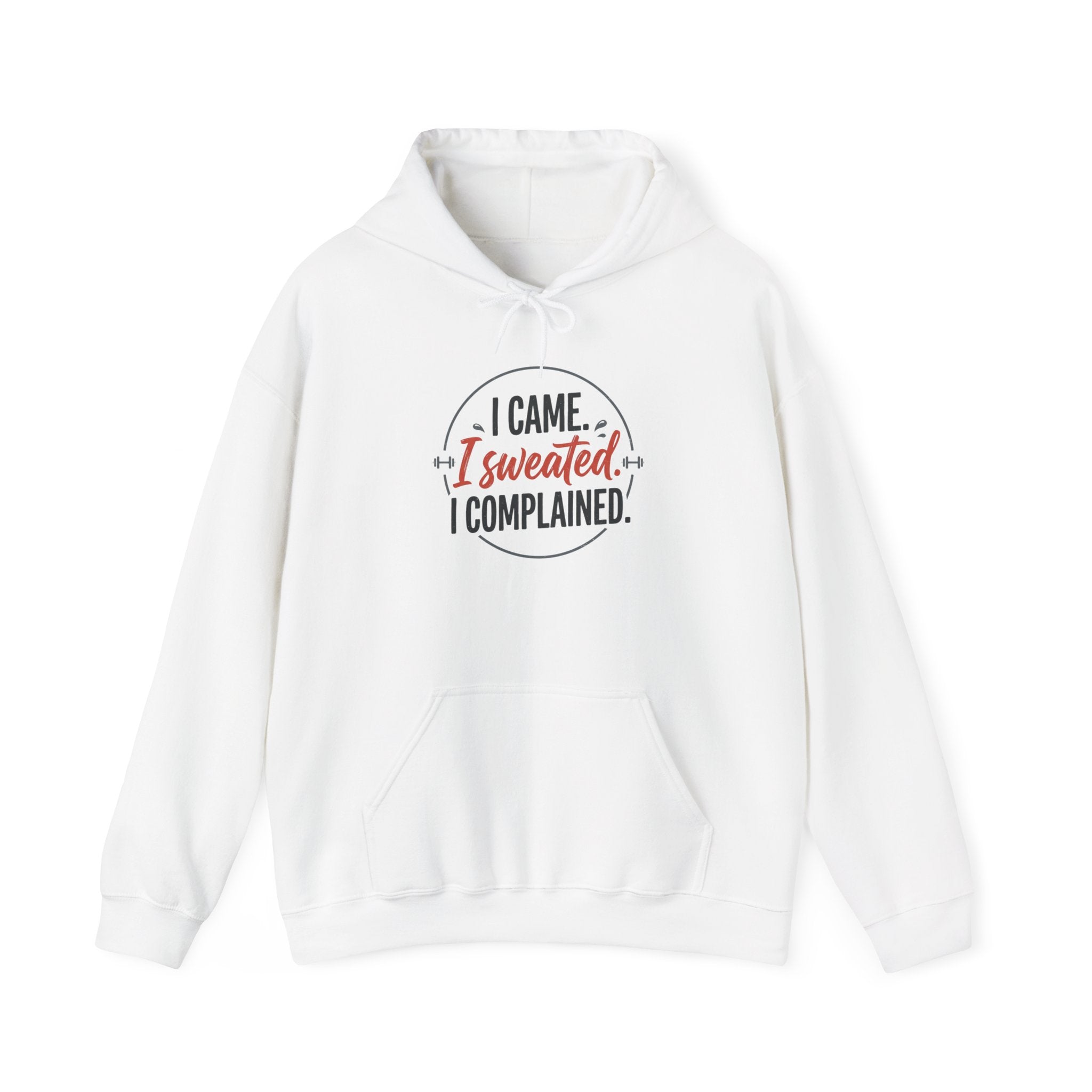 I Came I Sweated I Complained Unisex Heavy Blend™ Hooded Sweatshirt