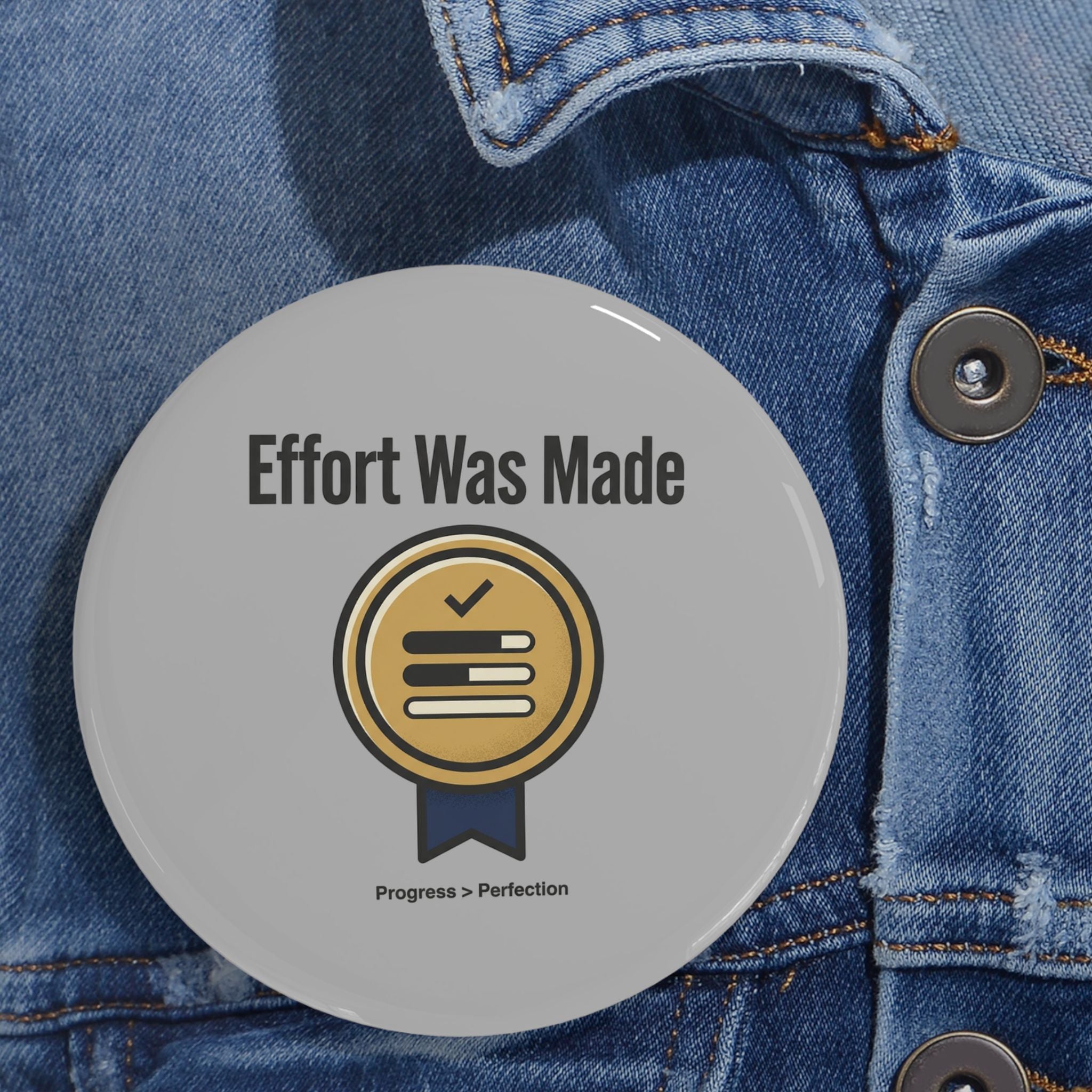Effort was Made Round Pins