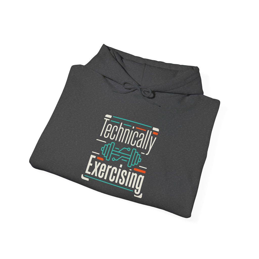 Technically Exercising Unisex Heavy Blend™ Hooded Sweatshirt