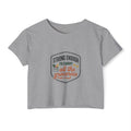 Strong Enough to Carry All the Groceries Women's Festival Crop Top
